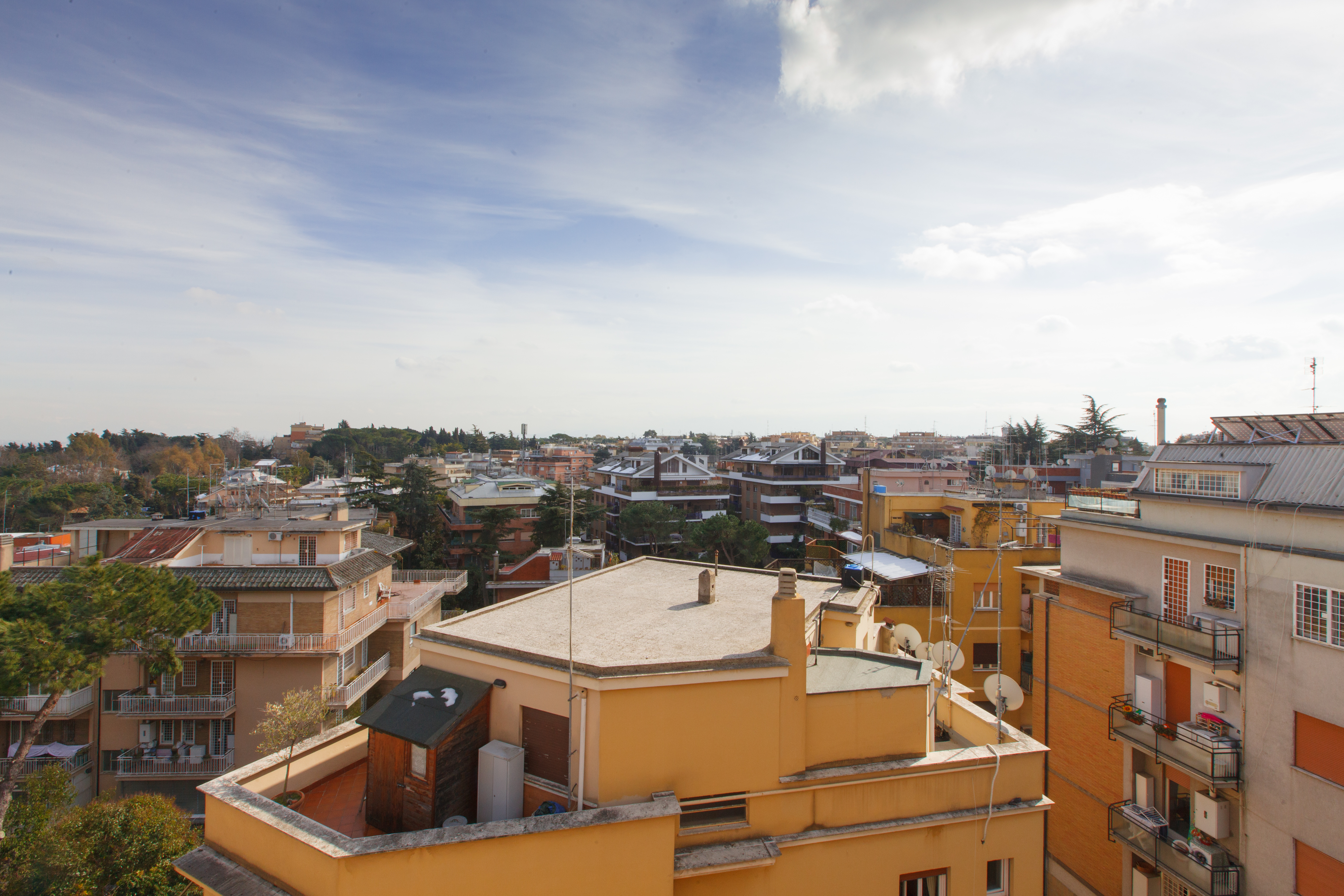 Penthouse with views over Rome in XIV Monte Mario, Rome