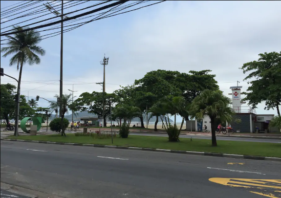 Apartment in front of Praia do Gonzaga