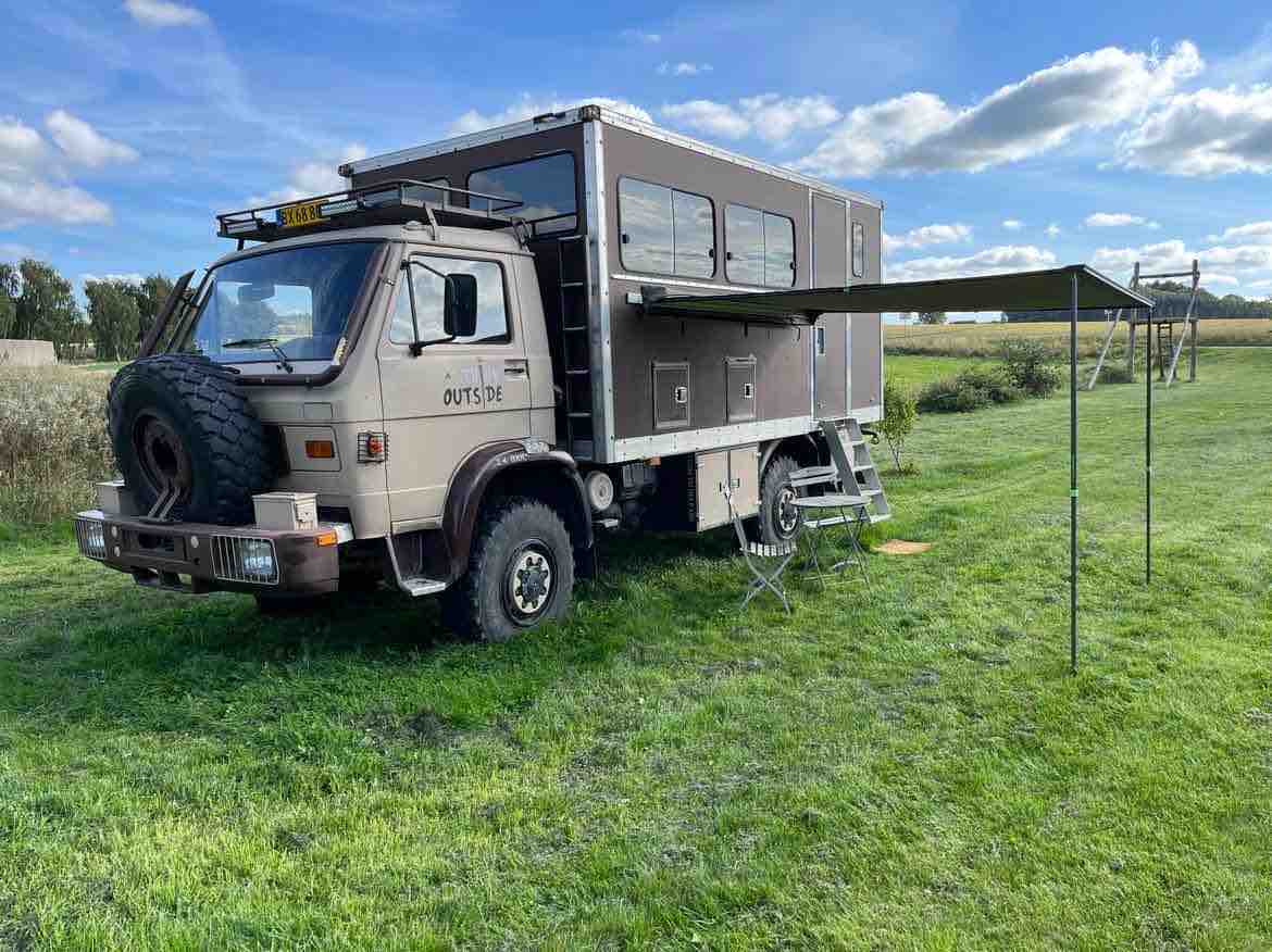 Stay in a truck