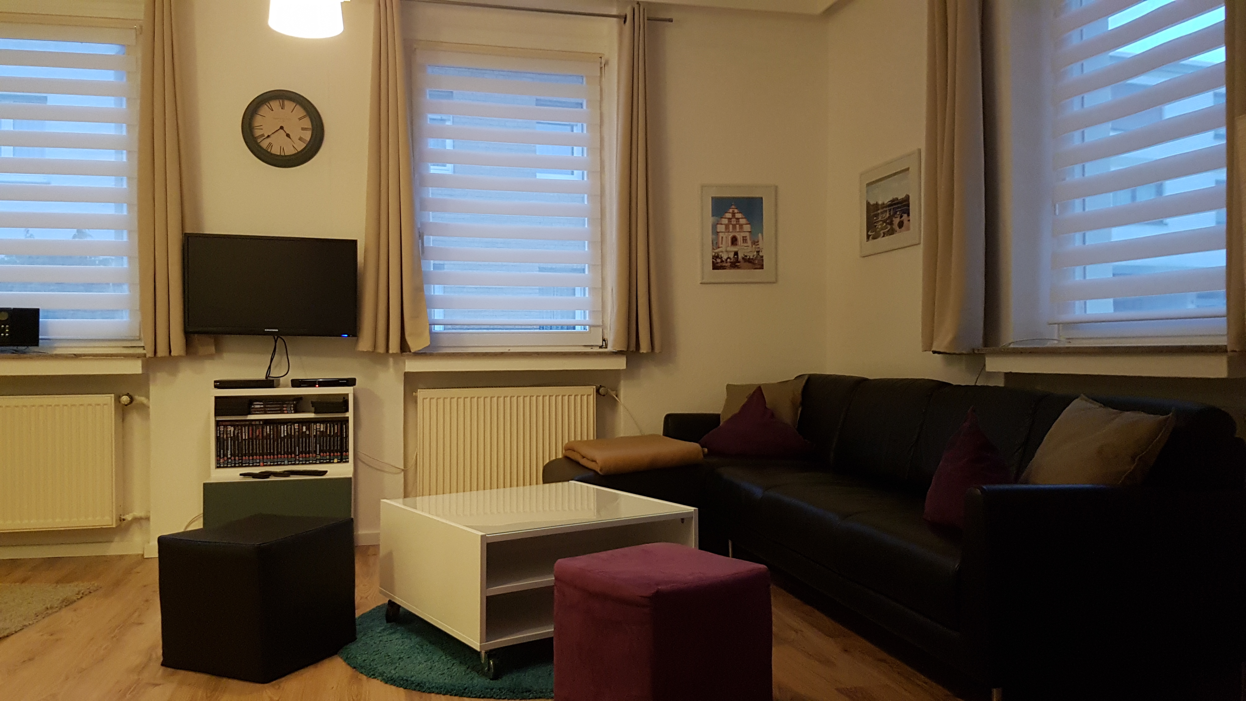 cosy place close to station, city and fairground