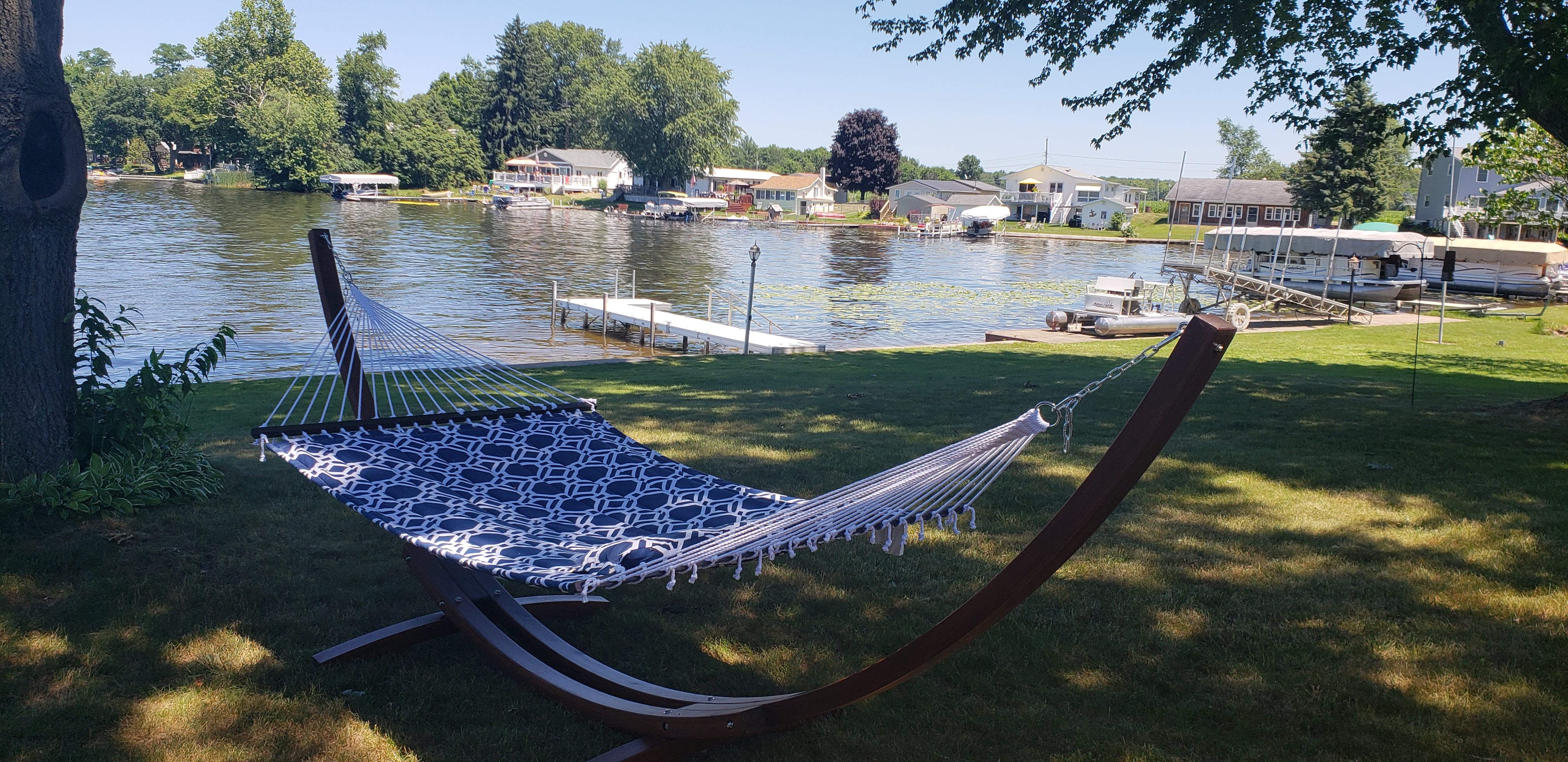 Lakefront Home On Allsports Long Lake Cottages for Rent in Burr Oak