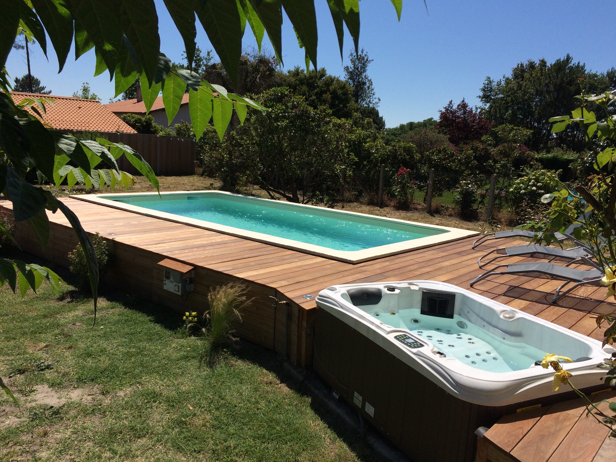 Villa 8 Personnes Piscine Jacuzzi Villas For Rent In Biscarrosse Aquitaine France