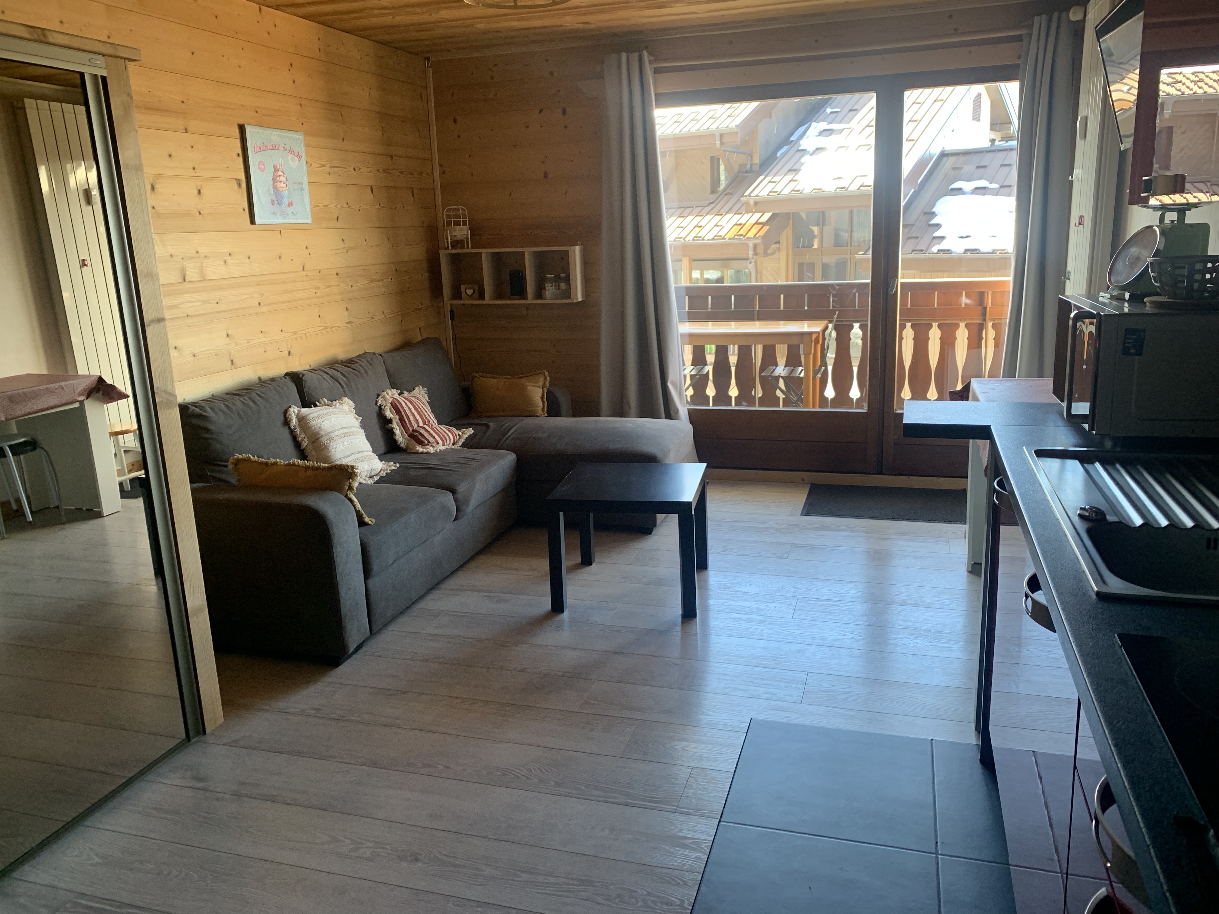 Fully equipped studio/resort center