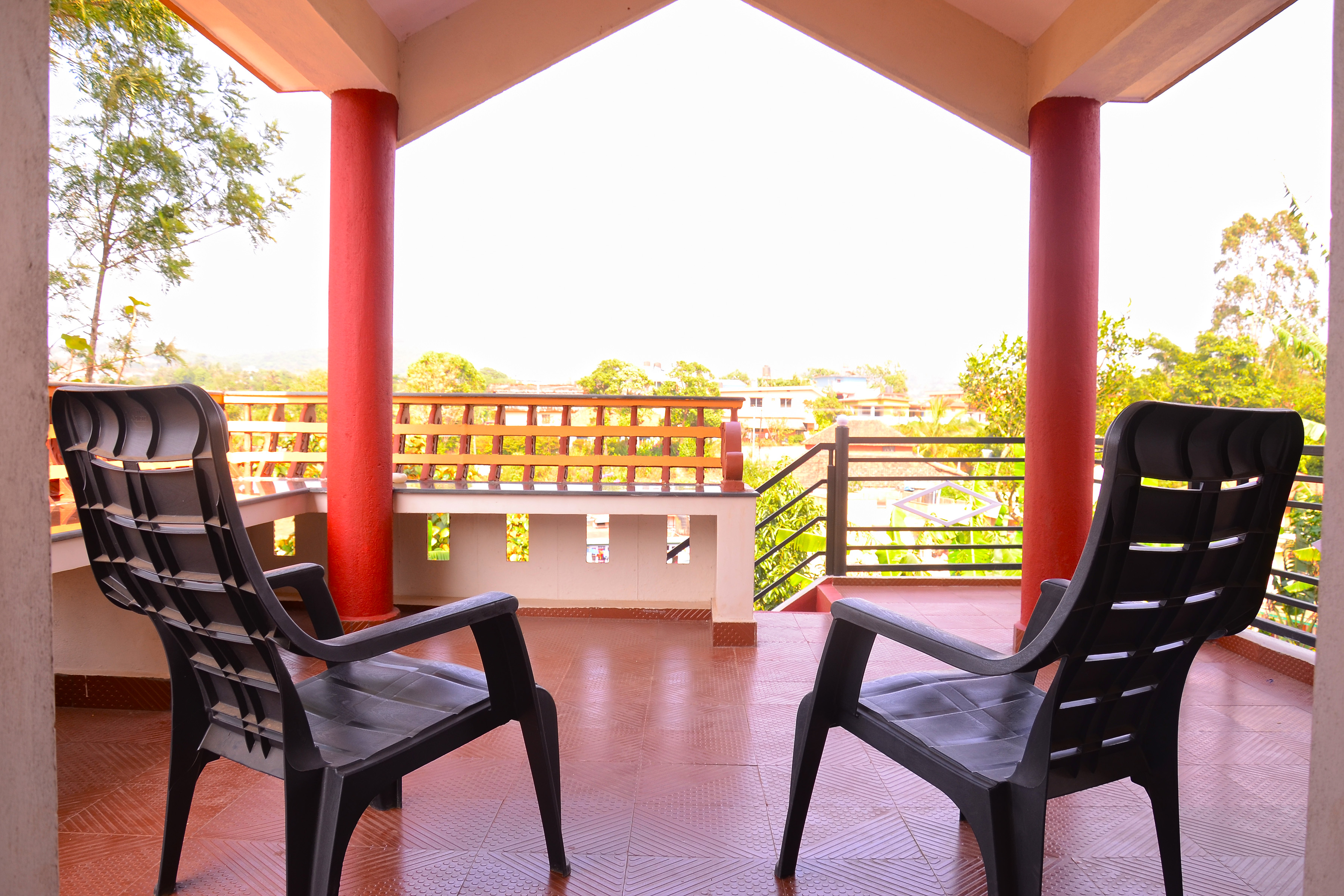 GN102-Two-Bedroom Deluxe Home-Balcony-View-WI-FI