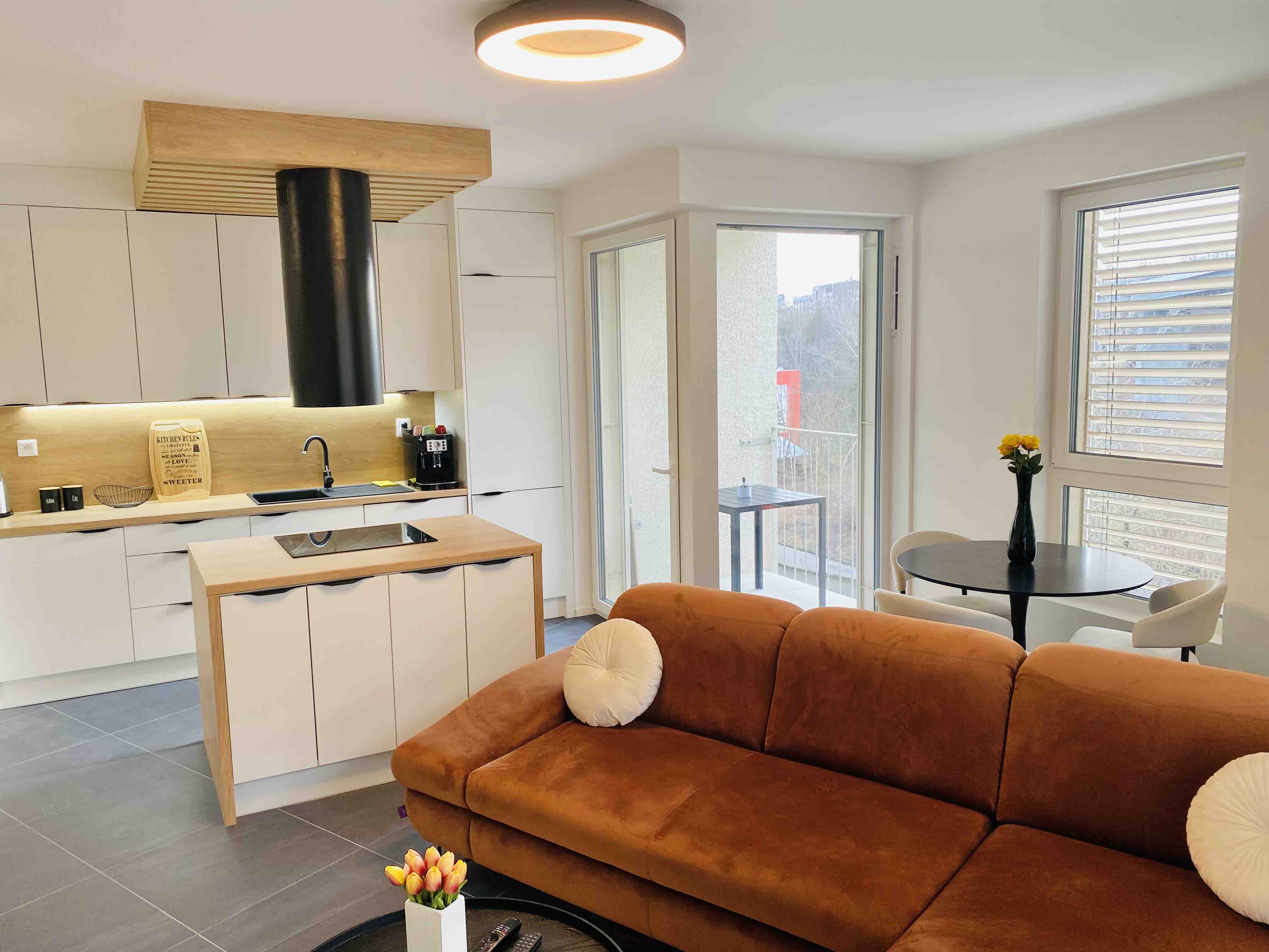 Luxury apartman balcony + parking