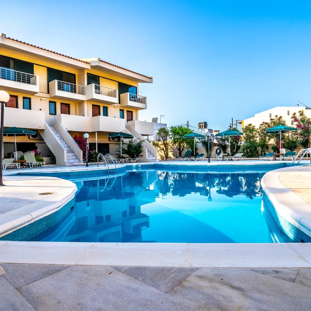 Sea view apartment in Orestis hotel