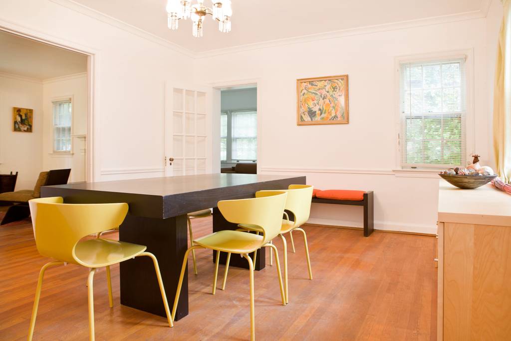 Large sunny room at Dawn's House in Colonial Village, Shepherd Park, North Portal Estates, Washington Dc