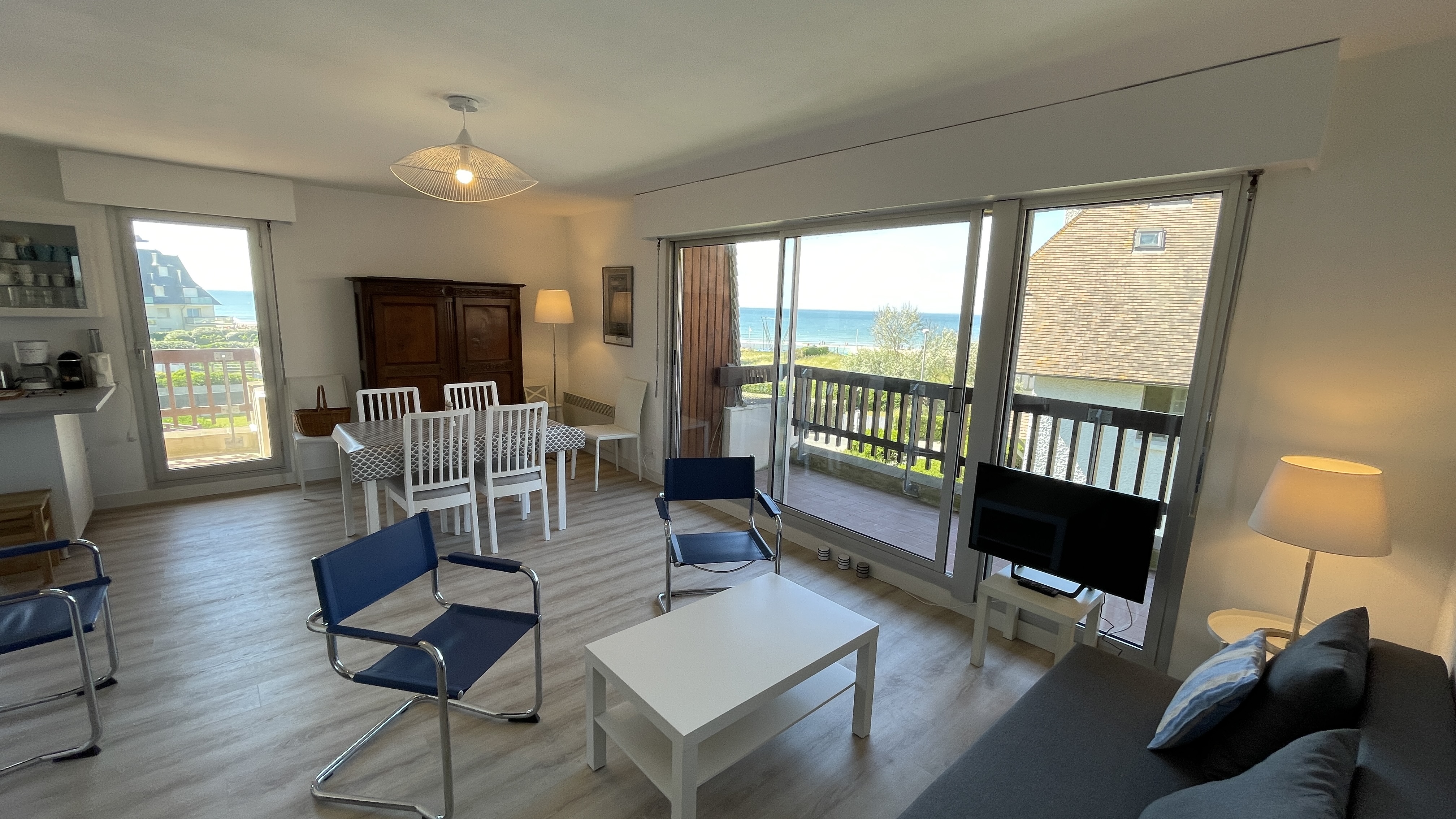 Les P'tits Mousses 65m2 sea view, balconies - garage