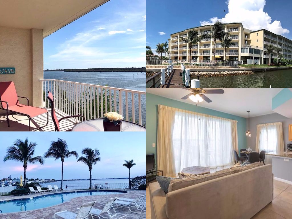 Waterfront condo on top floor Boca Ciega Resort Condominiums for