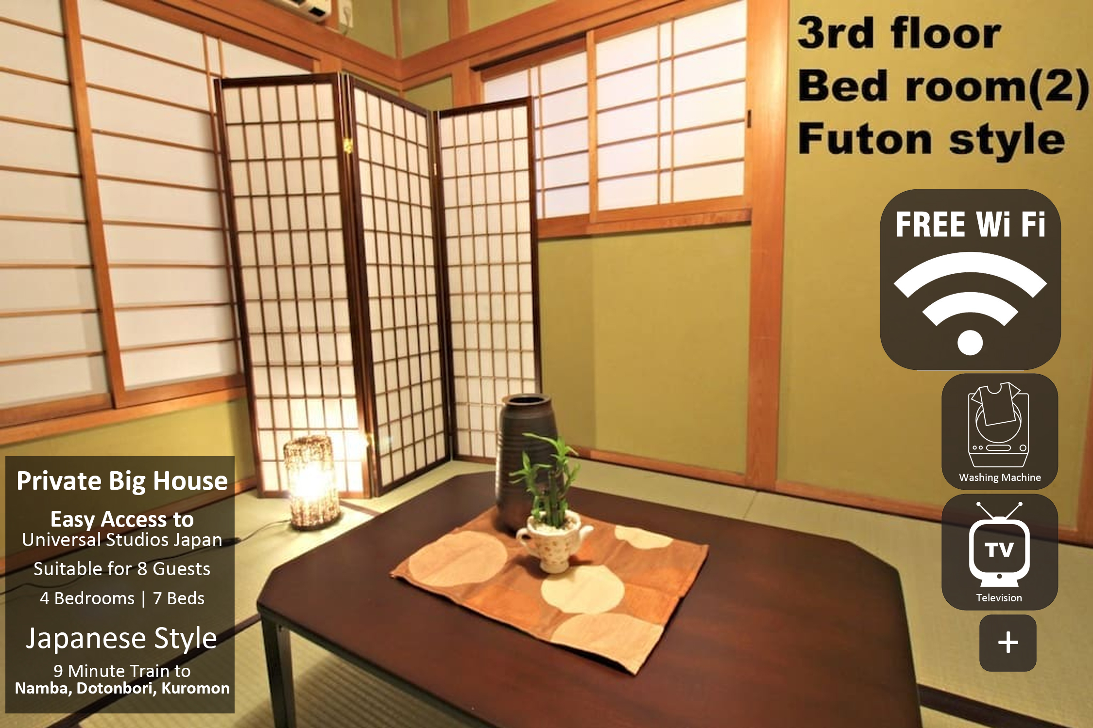 80 4ldk Only 10min Usj Private House Houses For Rent In Fukushima Ku ōsaka Shi ōsaka Fu Japan