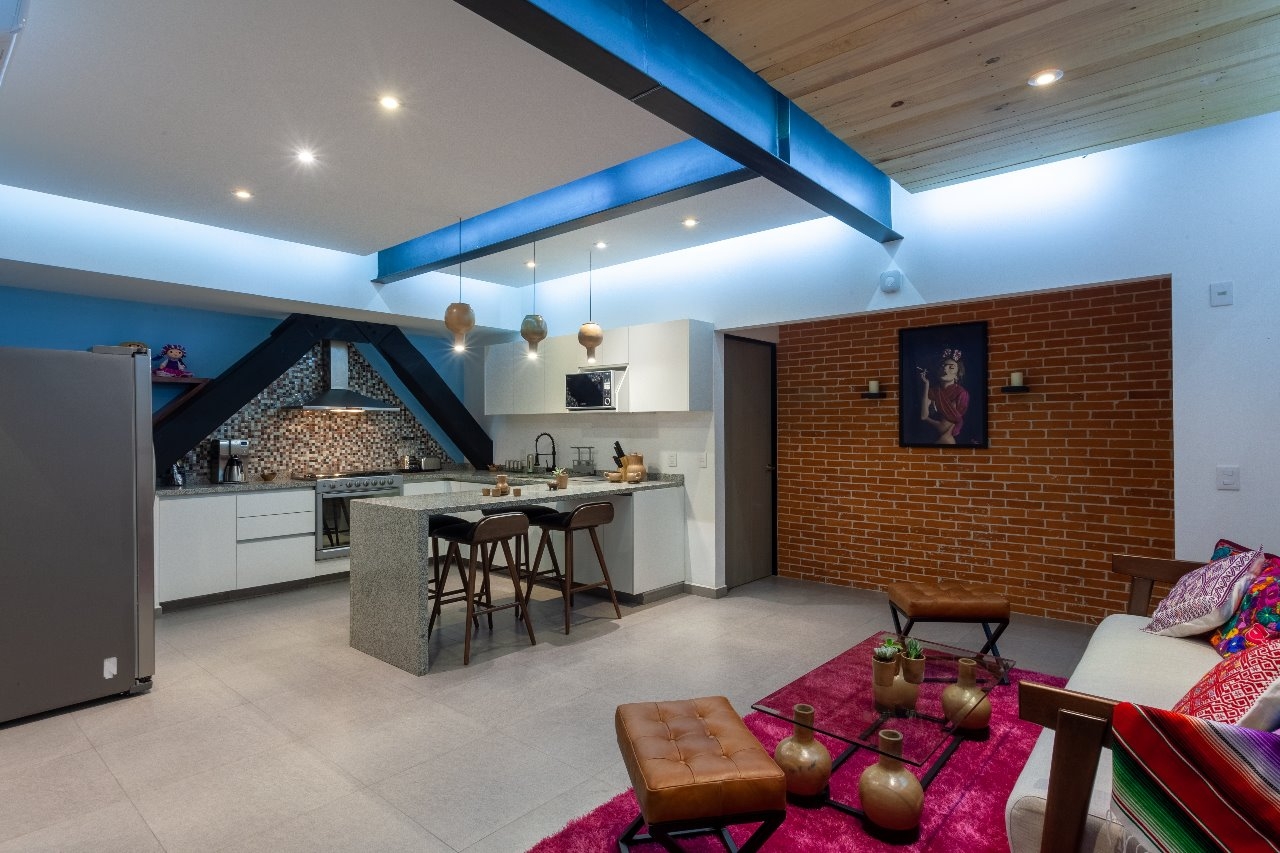Mexican modern design apartment in Roma–Condesa