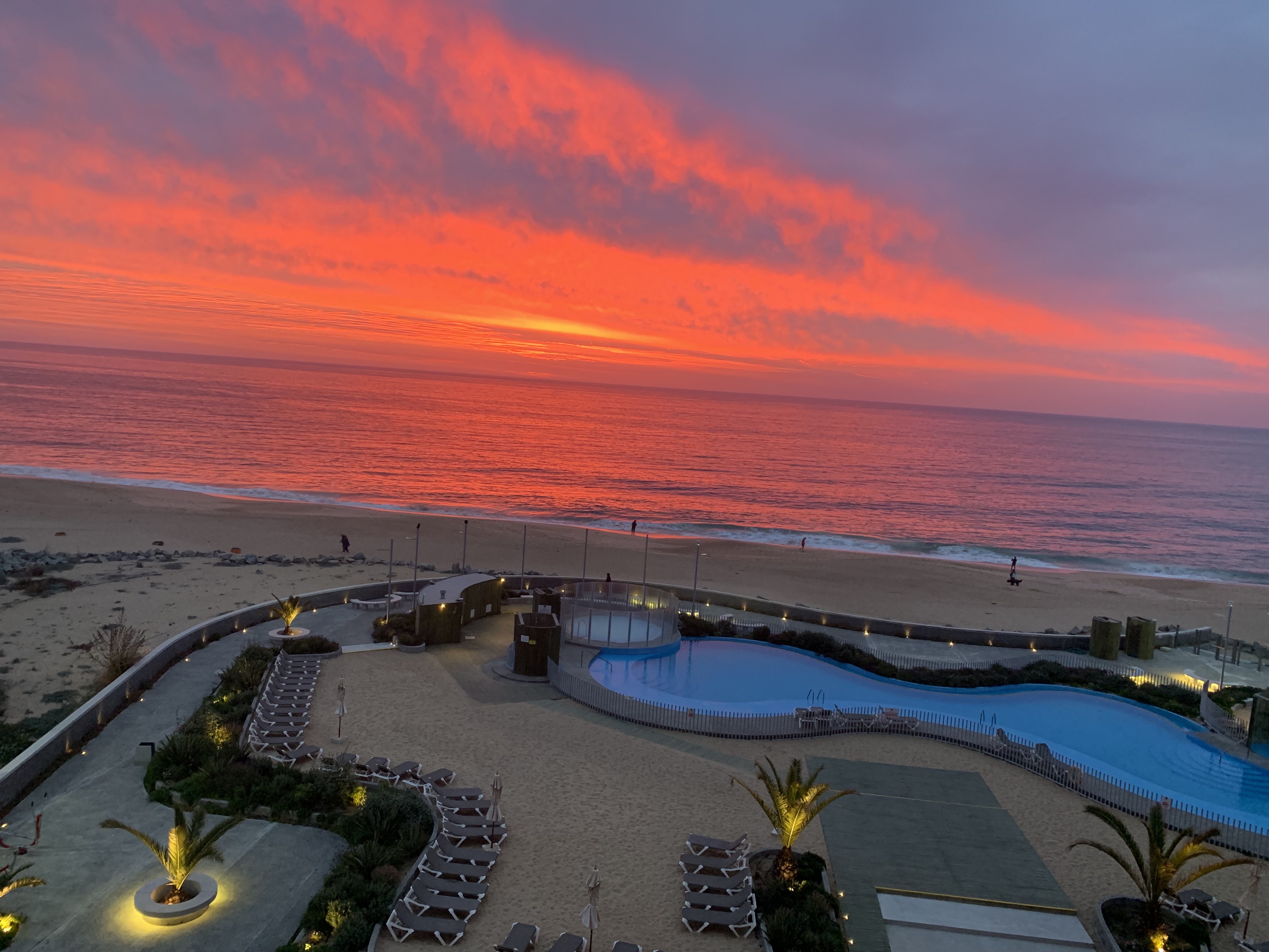 Cozy oceanfront apartment, Algarrobo