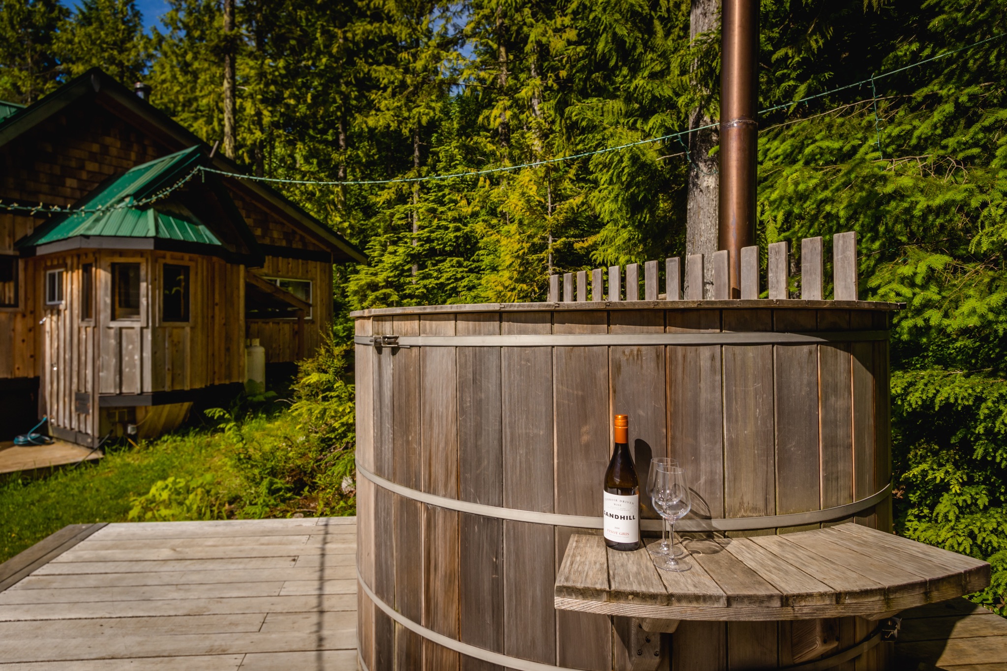 Forbidden Plateau Paradise with Hot Tub Cabins for Rent in Courtenay