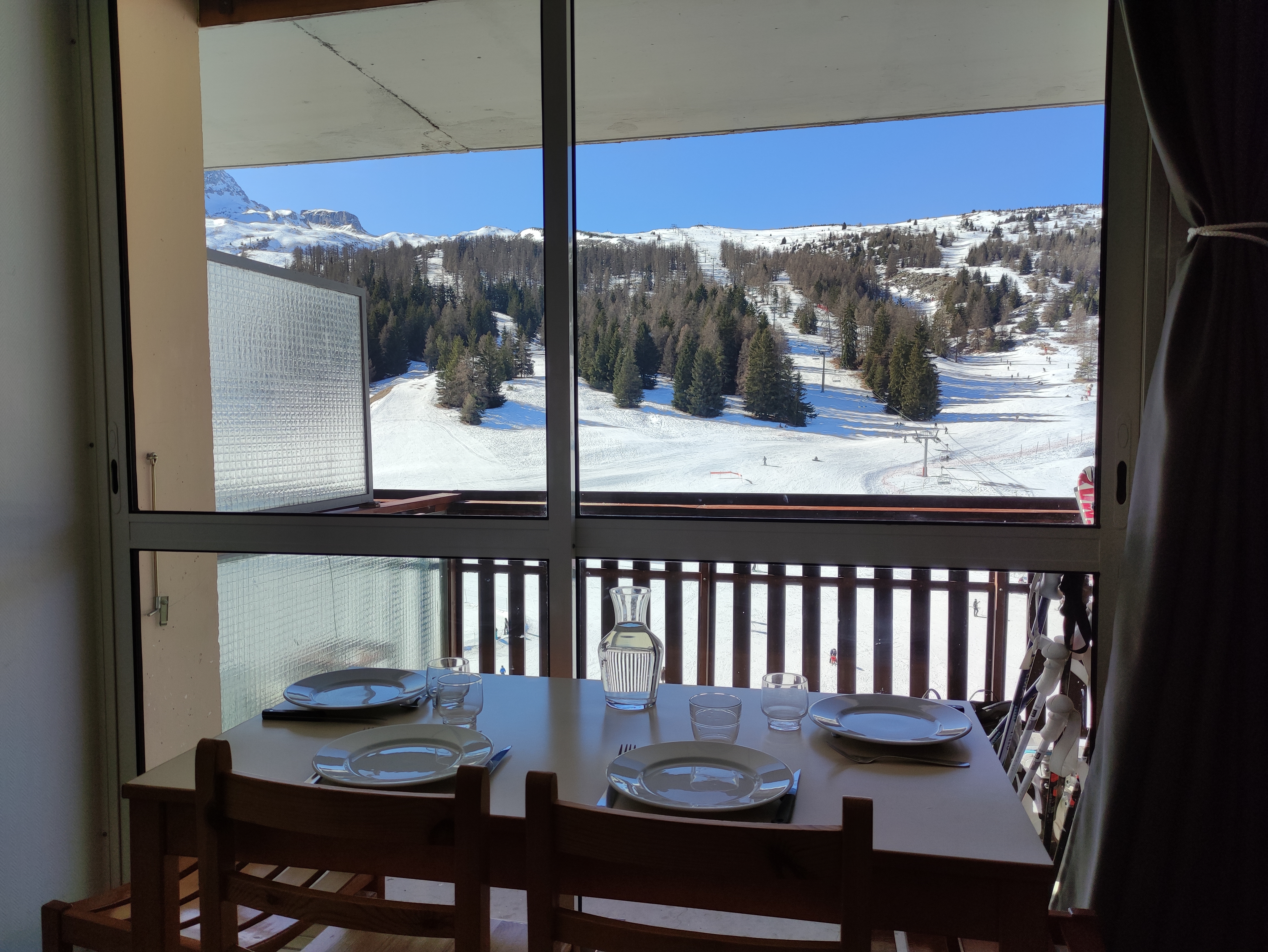 Studio 4 people South renovated - foot of the slopes