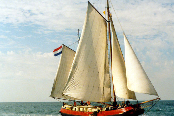 Sailing ship near Amsterdam Center — Amsterdam stay