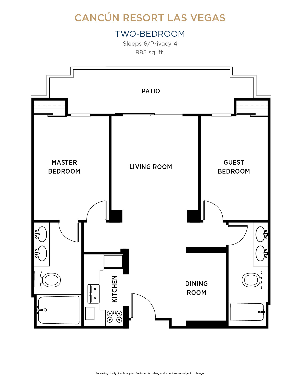 Cancun Resort Las Vegas 2 Bdrm Ces Apartments For Rent In Las Vegas Nevada United States