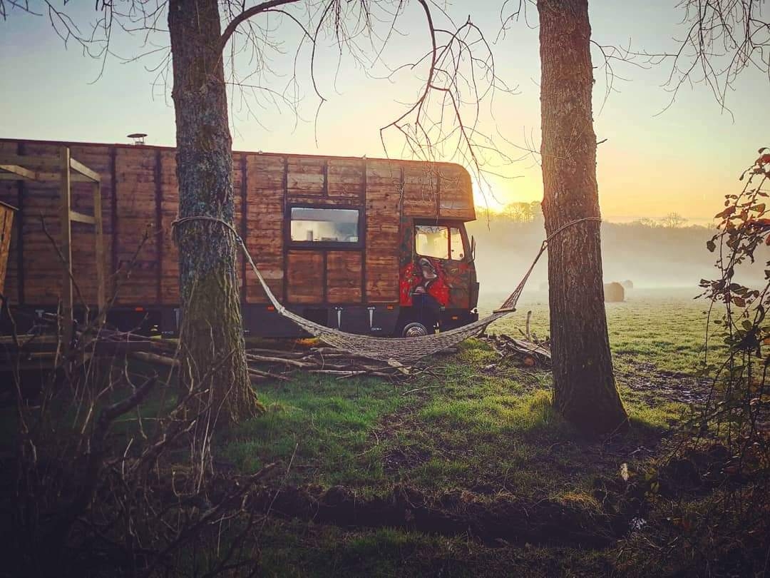 Glamp in Style in an Unique Horsebox Home