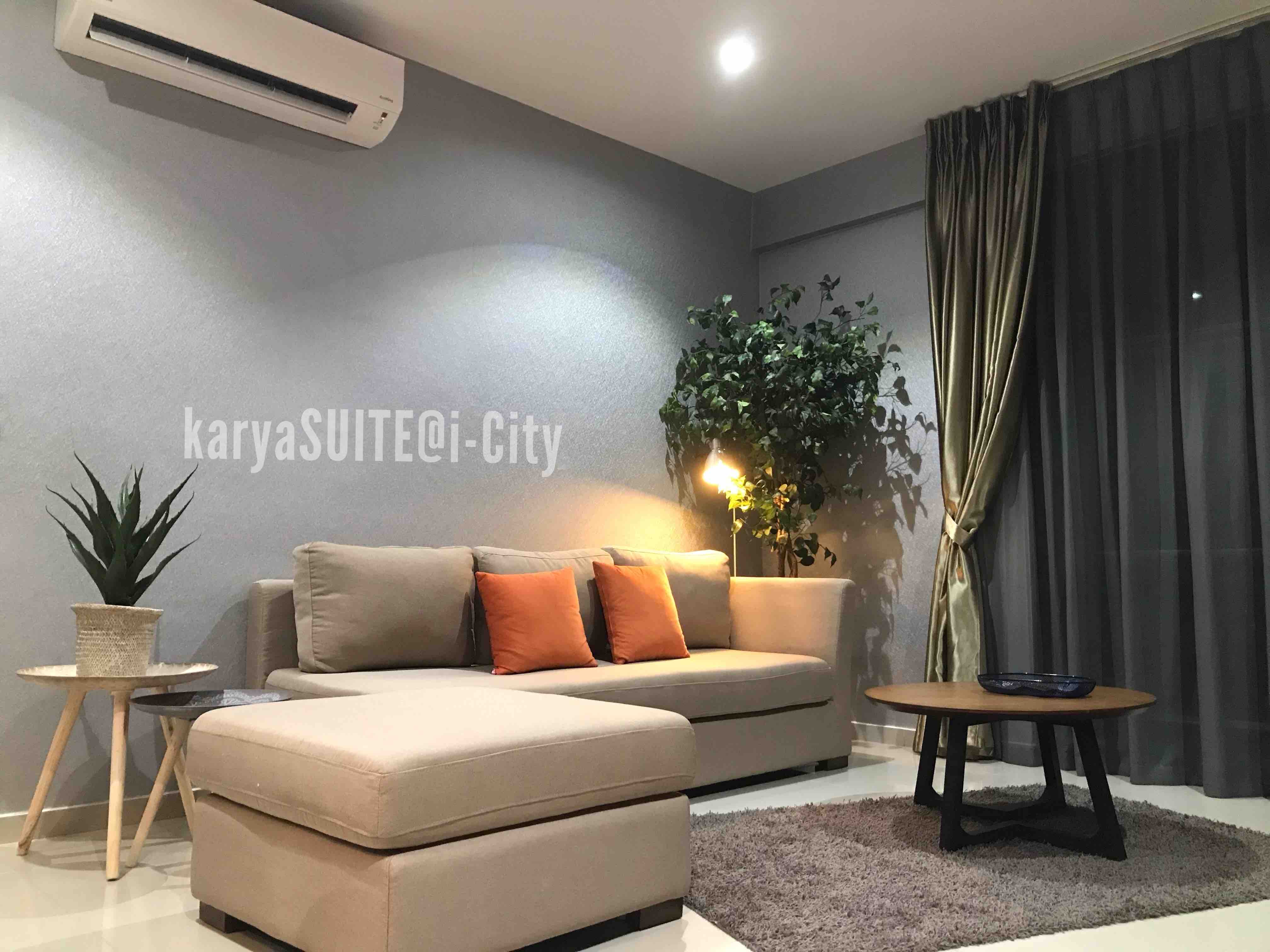 Karyasuite I City Family Suite 2 Wifi Netflix Serviced Apartments For Rent In Shah Alam Selangor Malaysia