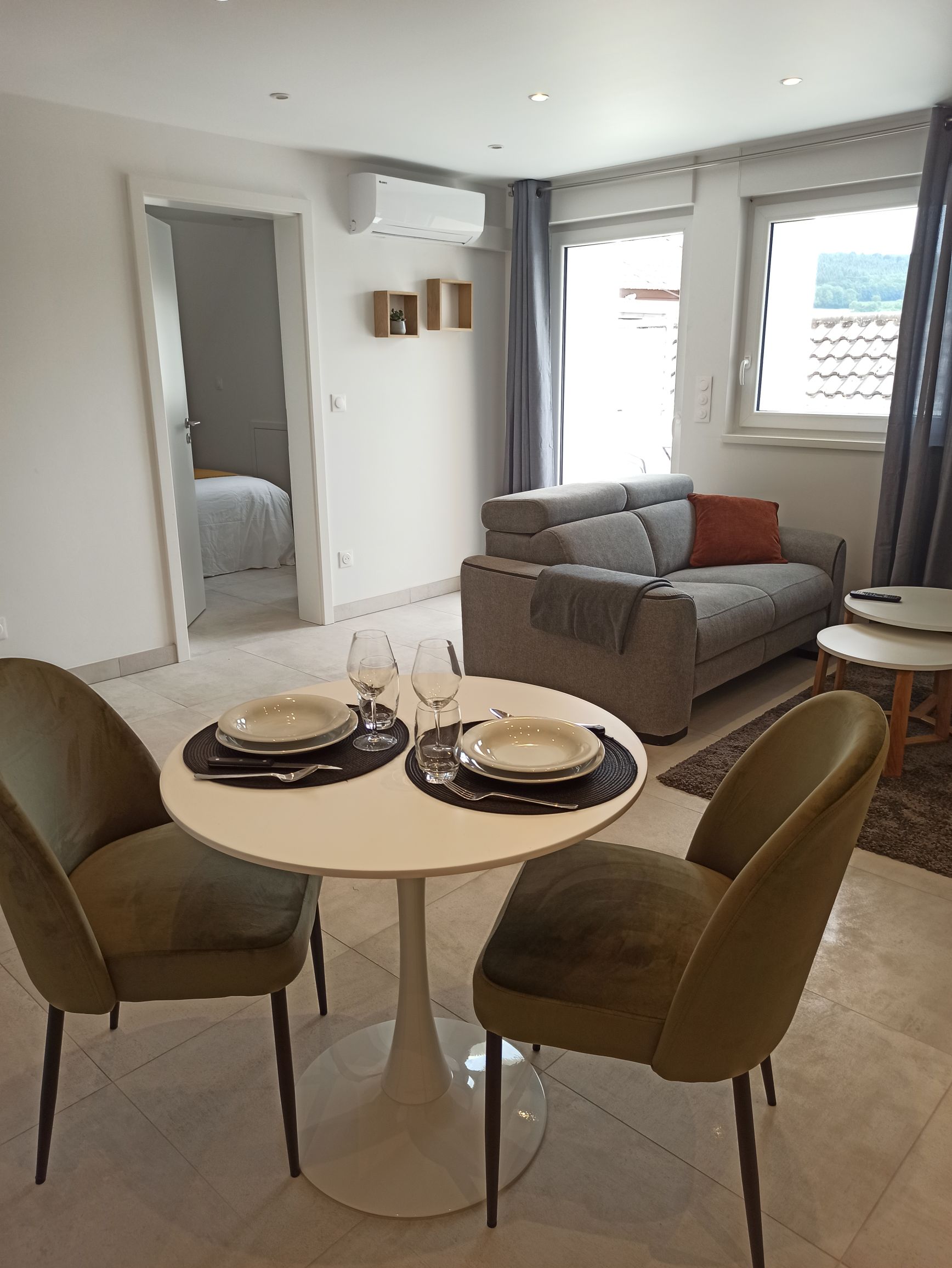 Wasselonne center apartment 50m2 air-conditioned