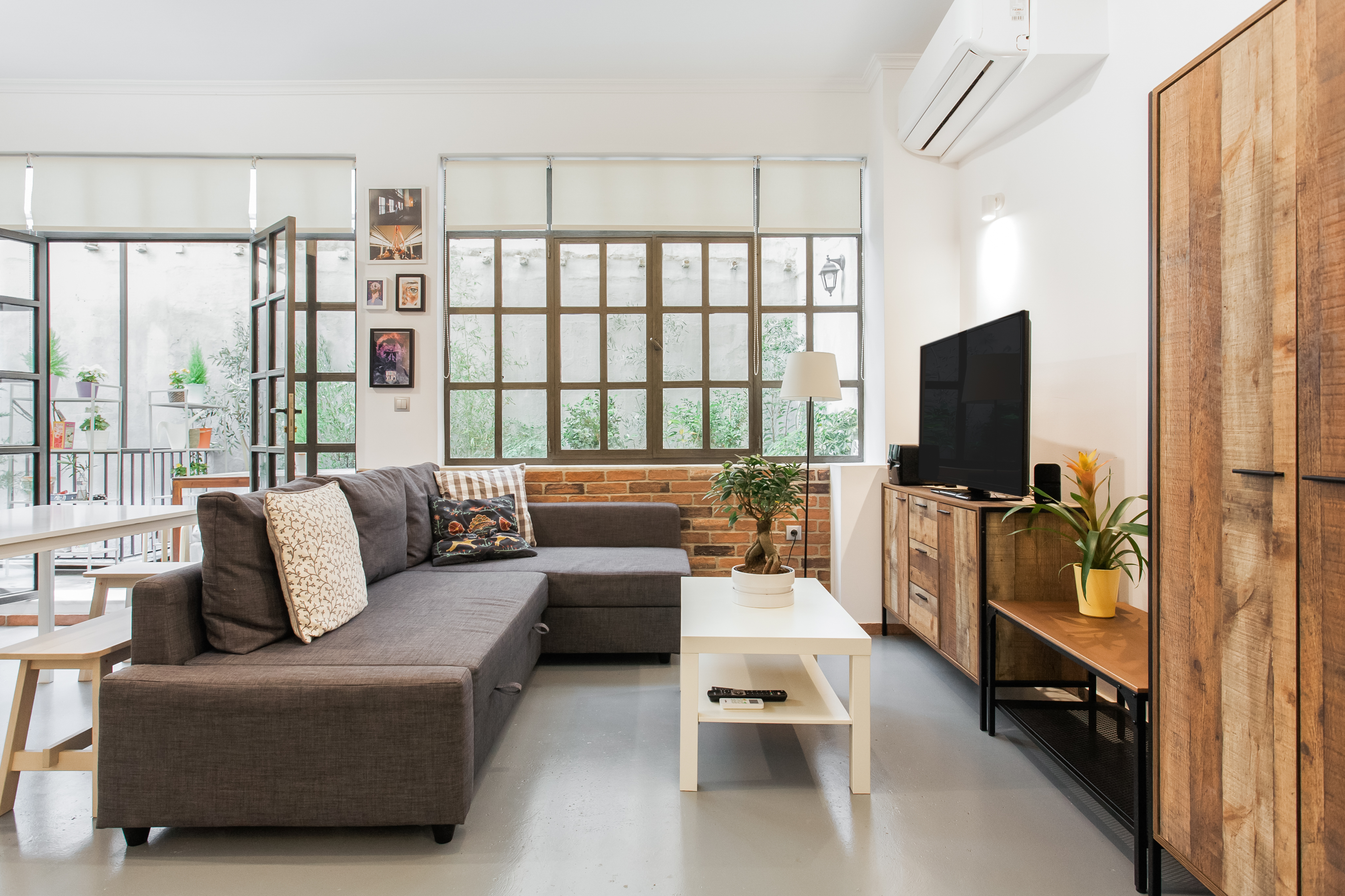 Fashionable Base in Central Athens Old Factory