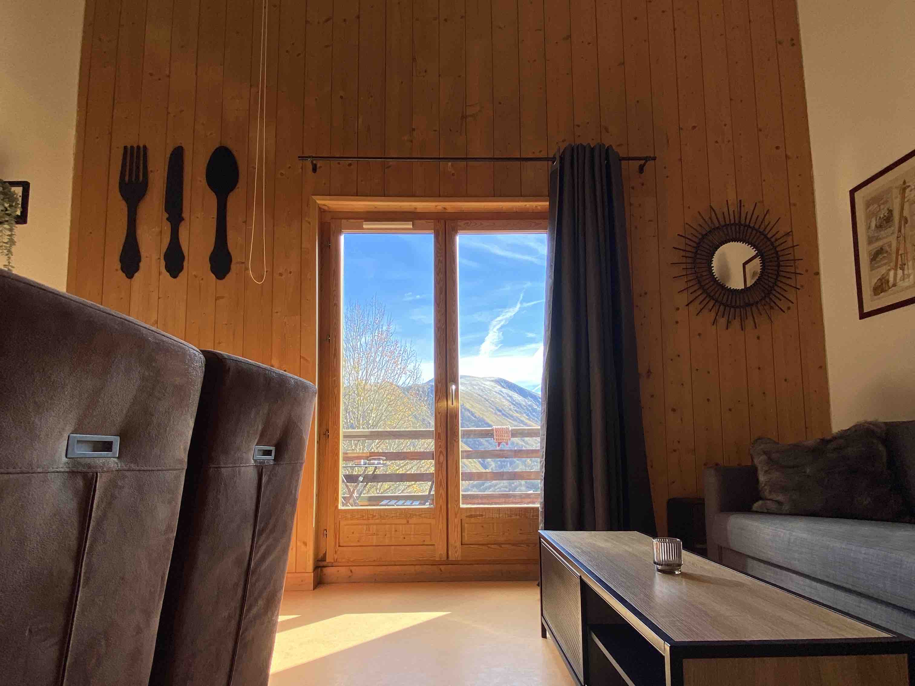 Appt Saint Sorlin d 'Arves 8/10 P uitzicht skipiste