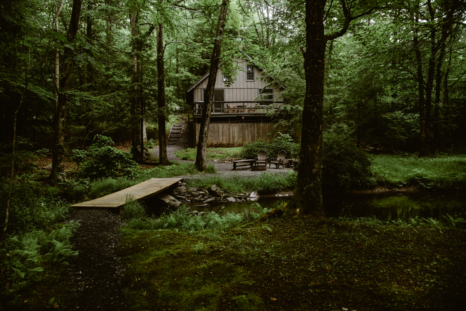 Fox Hill Cabin Romantic Getaway Pocono Mountains Cabins For Rent In Cresco Pennsylvania United States