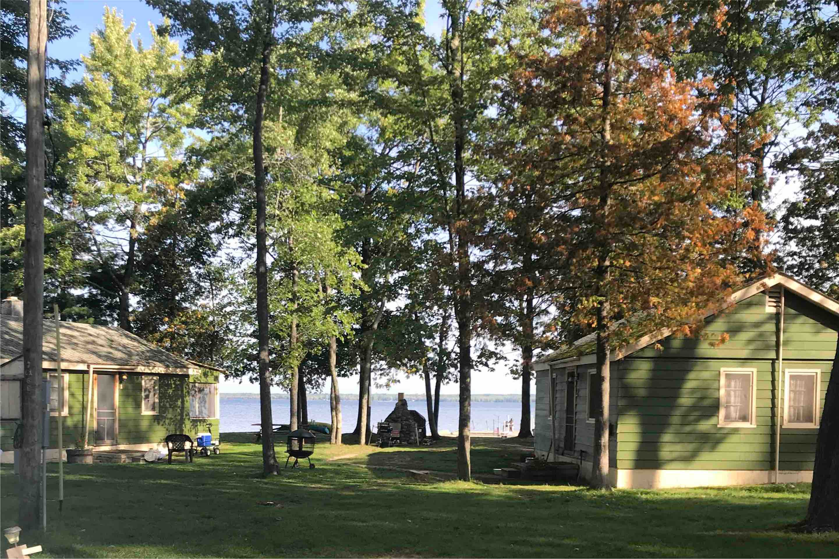 3 Little Cabins on private Lakefront 2023 opened! Cabins for Rent in
