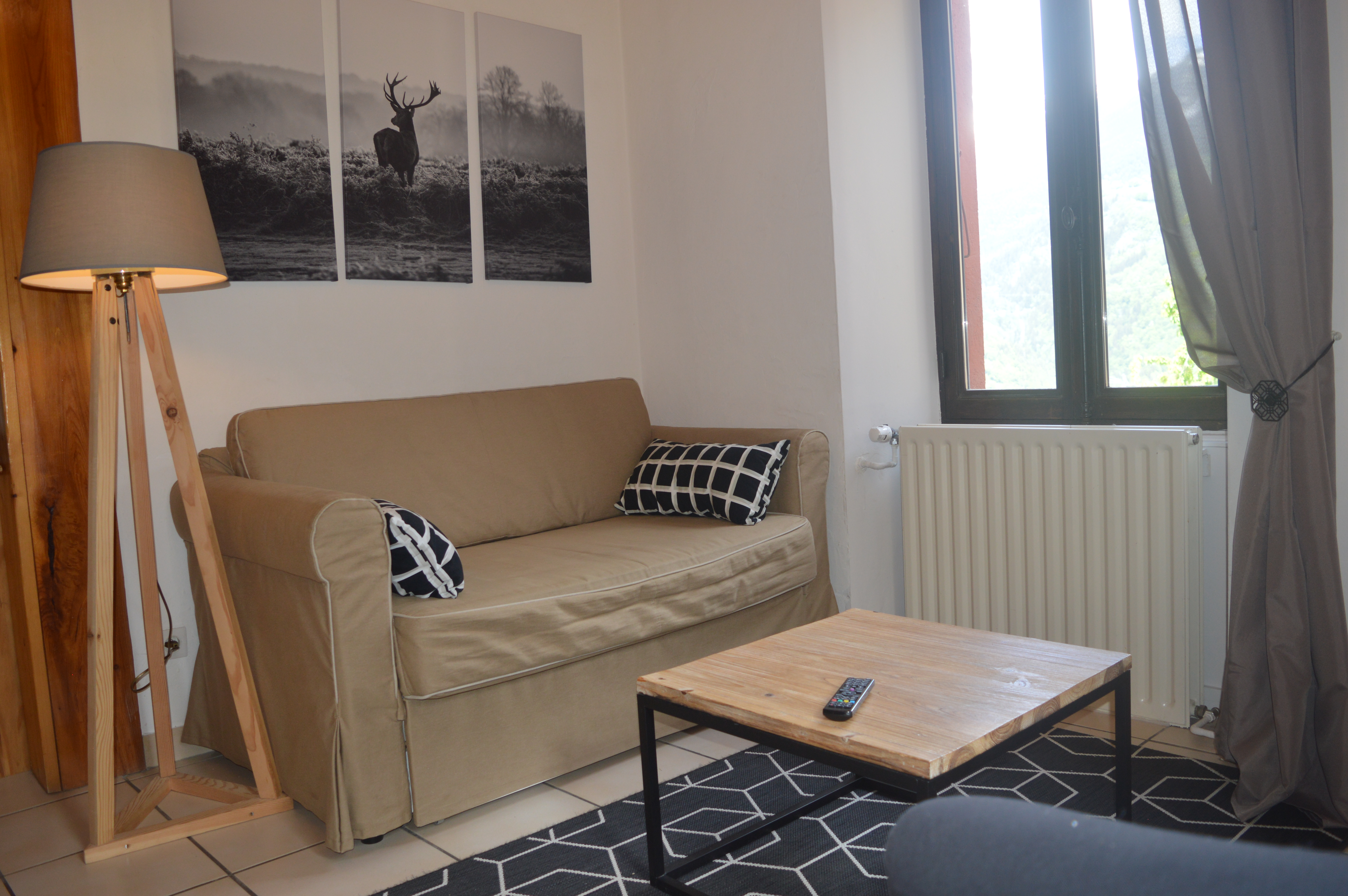 Enjoy a space of 70 m2. with enclosed garden