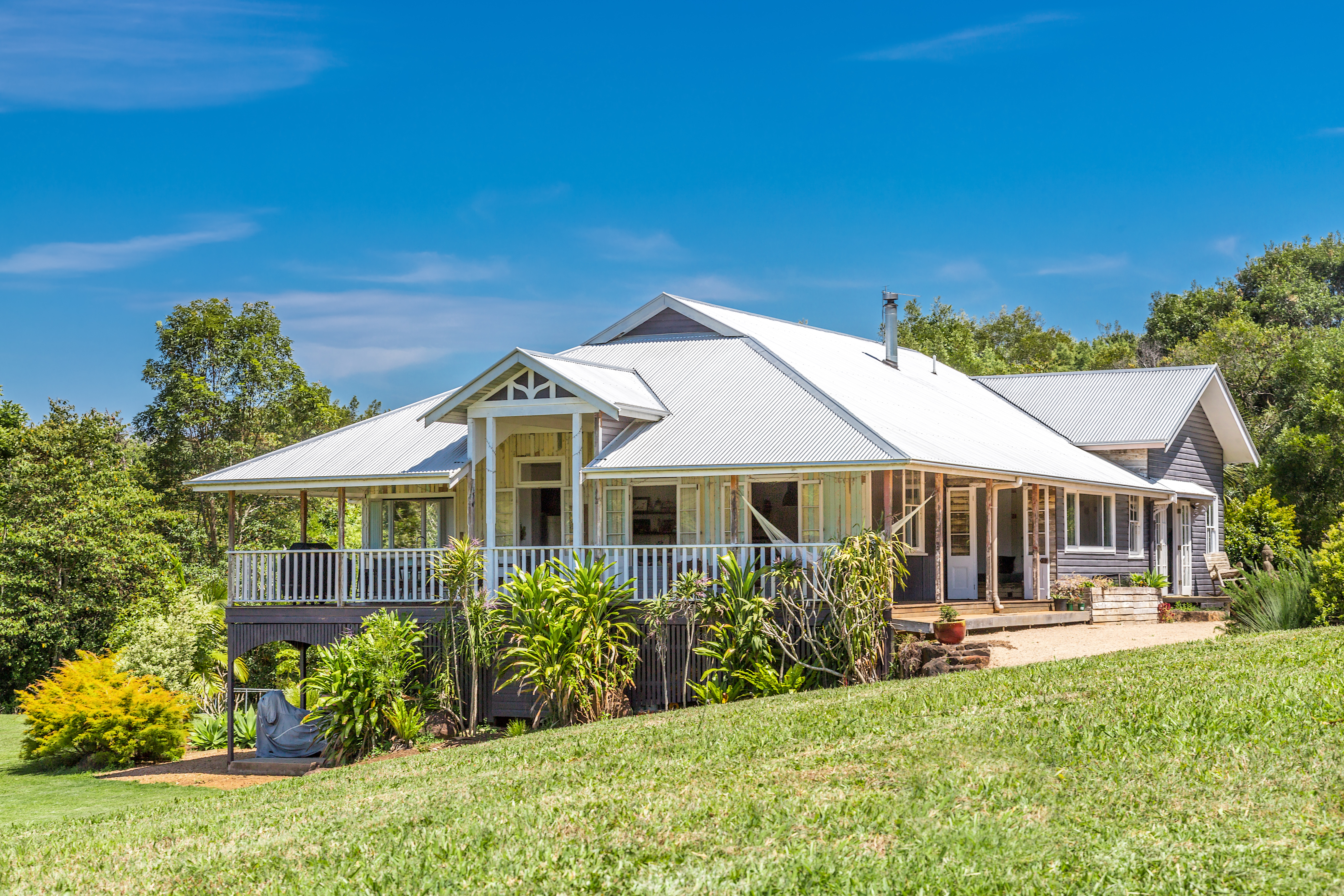 Hector's House in the Byron Bay hills in BYRON SHIRE COUNCIL, Northern Rivers