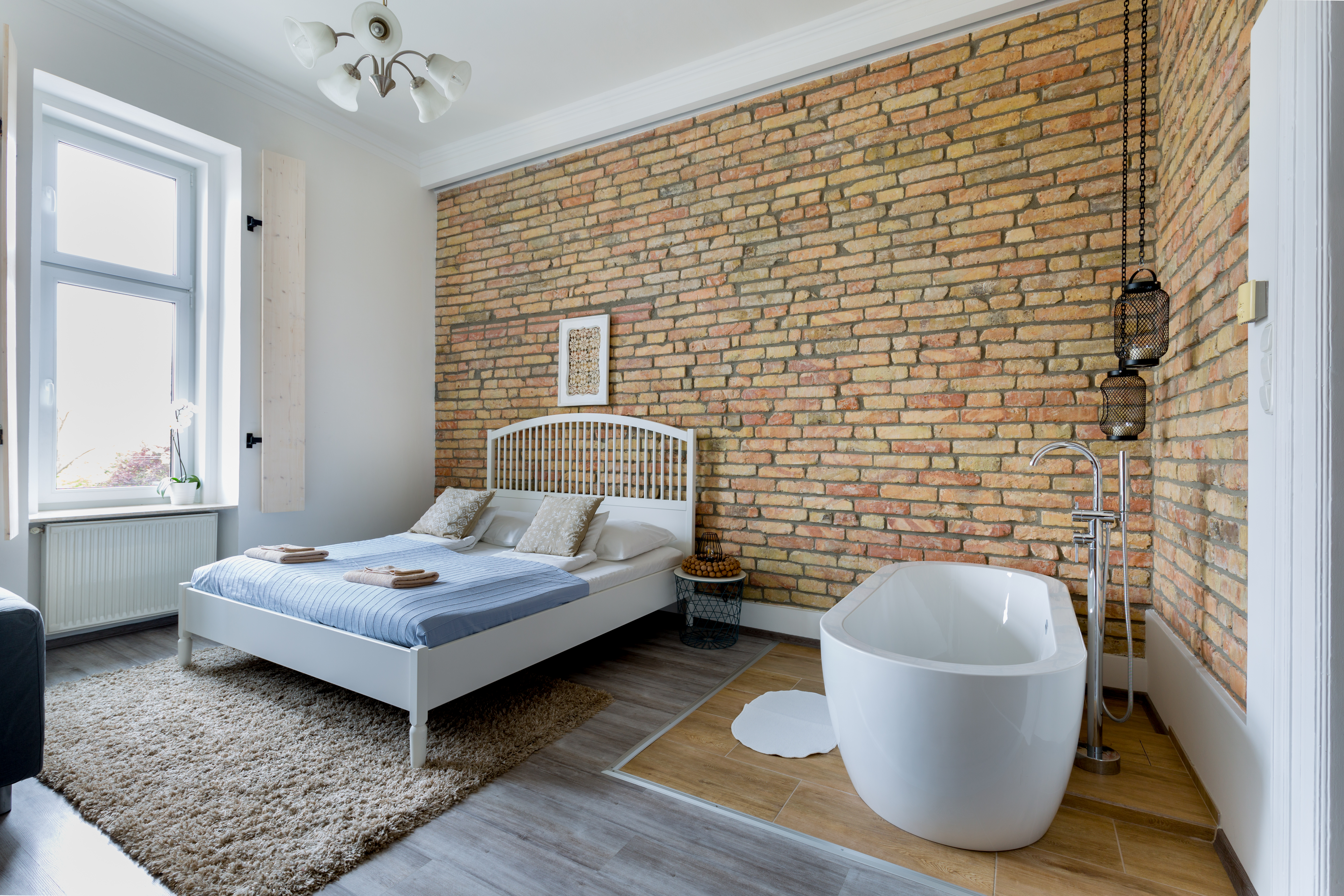 Stylish Loft Just Steps from the Castle