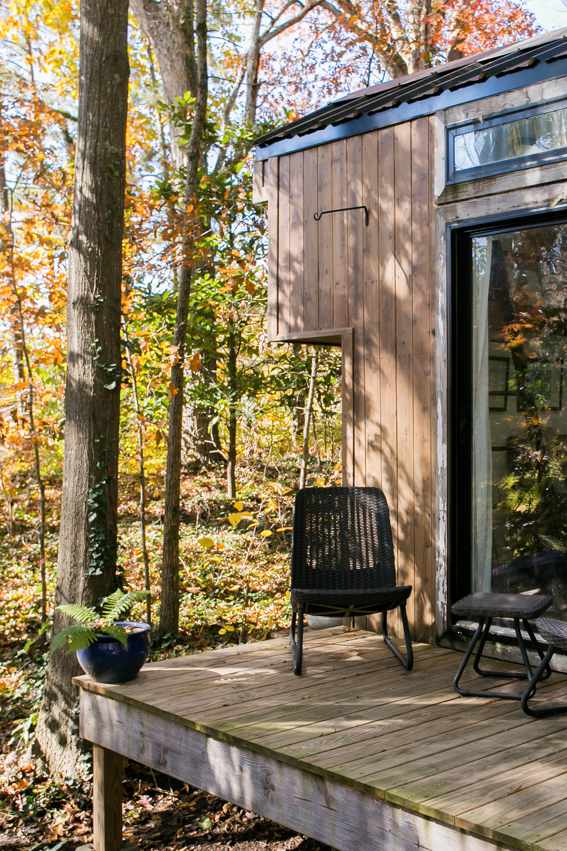 paradise outdoor living forest lake on Paradise Guesthouse In The Forest W Hot Tub Fire Pit Tiny Houses For Rent In Atlanta Georgia United States