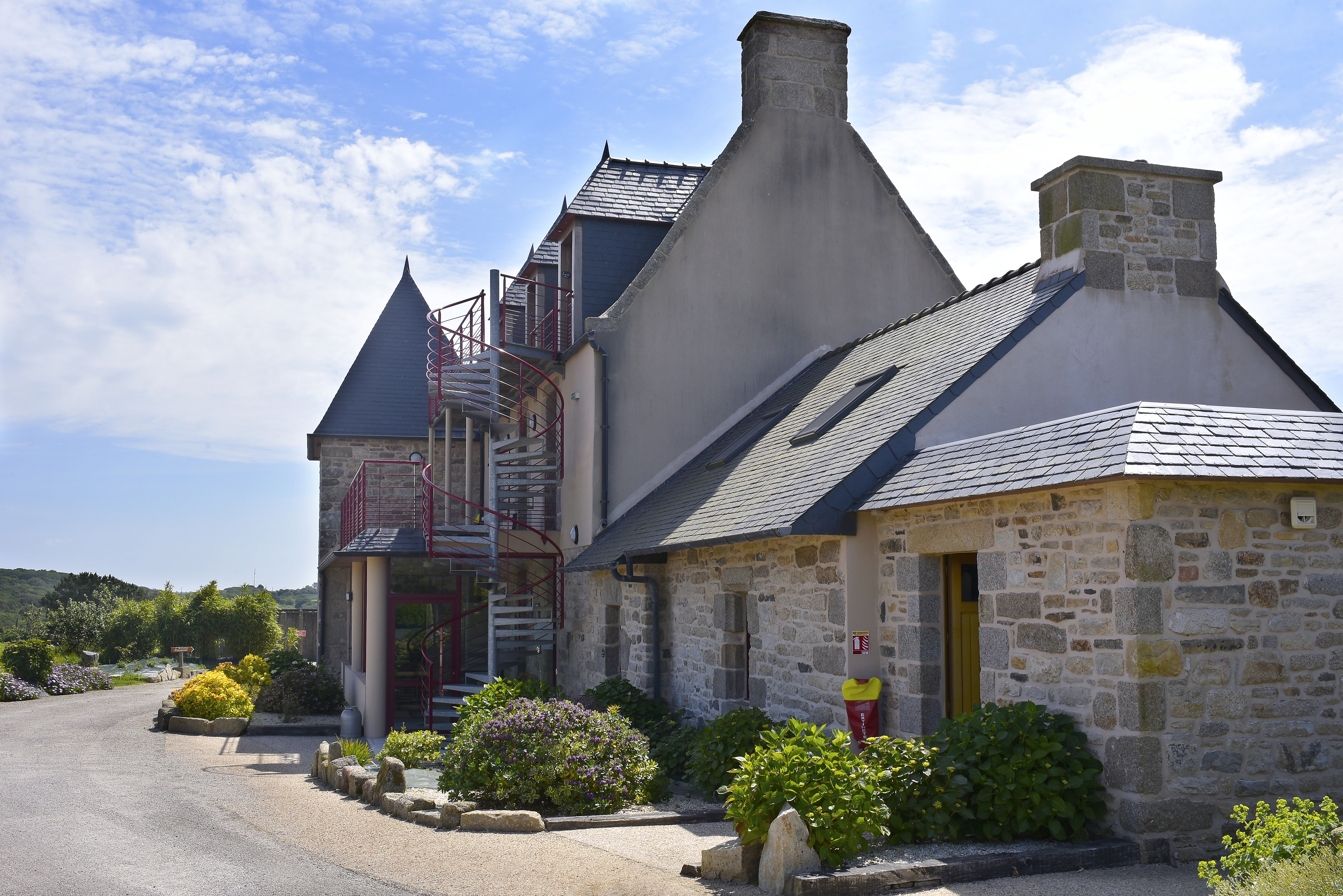 Gîte Câline in a renovated old farmhouse