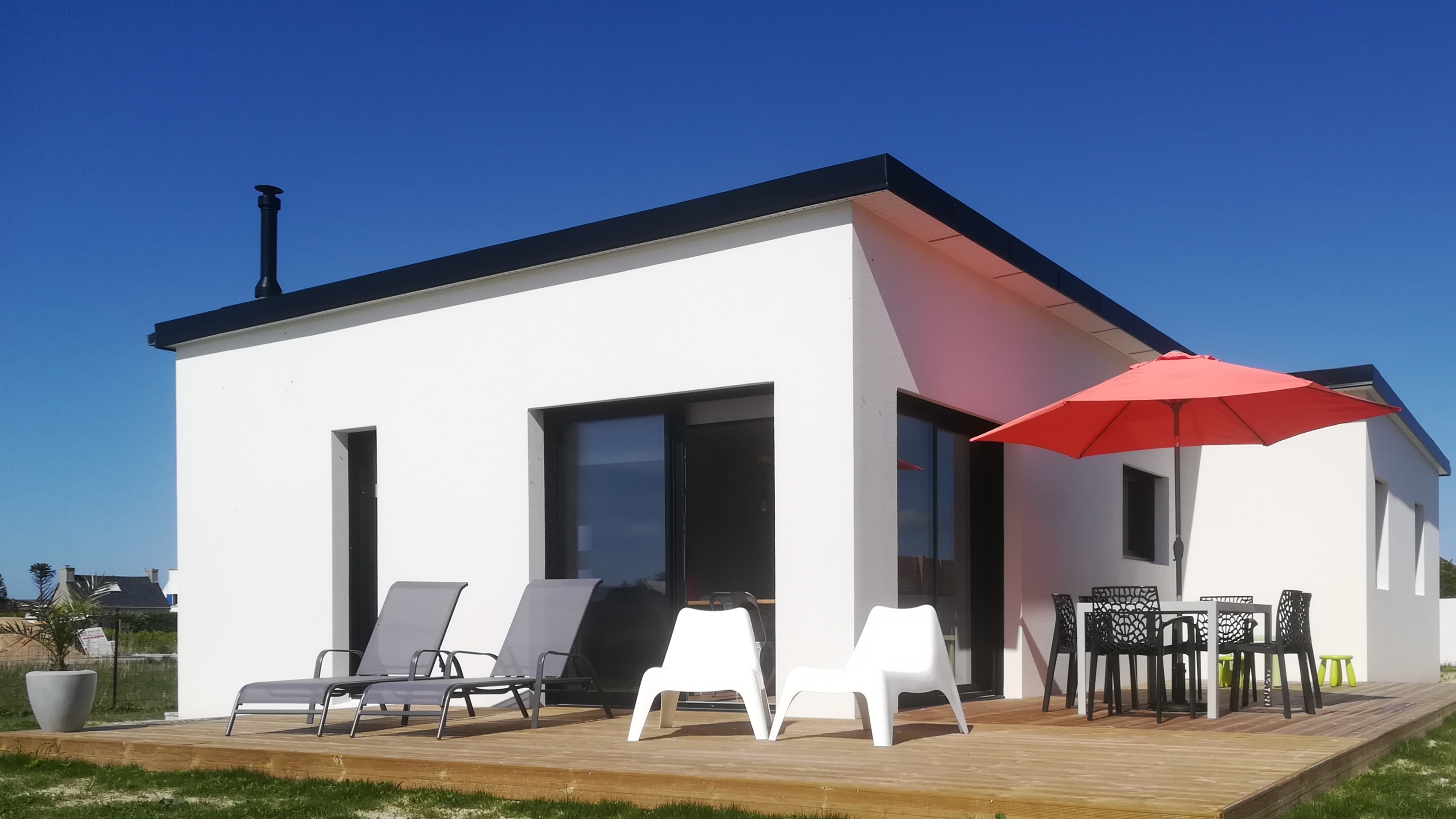 Santec, Ty Park Traezh, 1à6 personnes-prox mer***