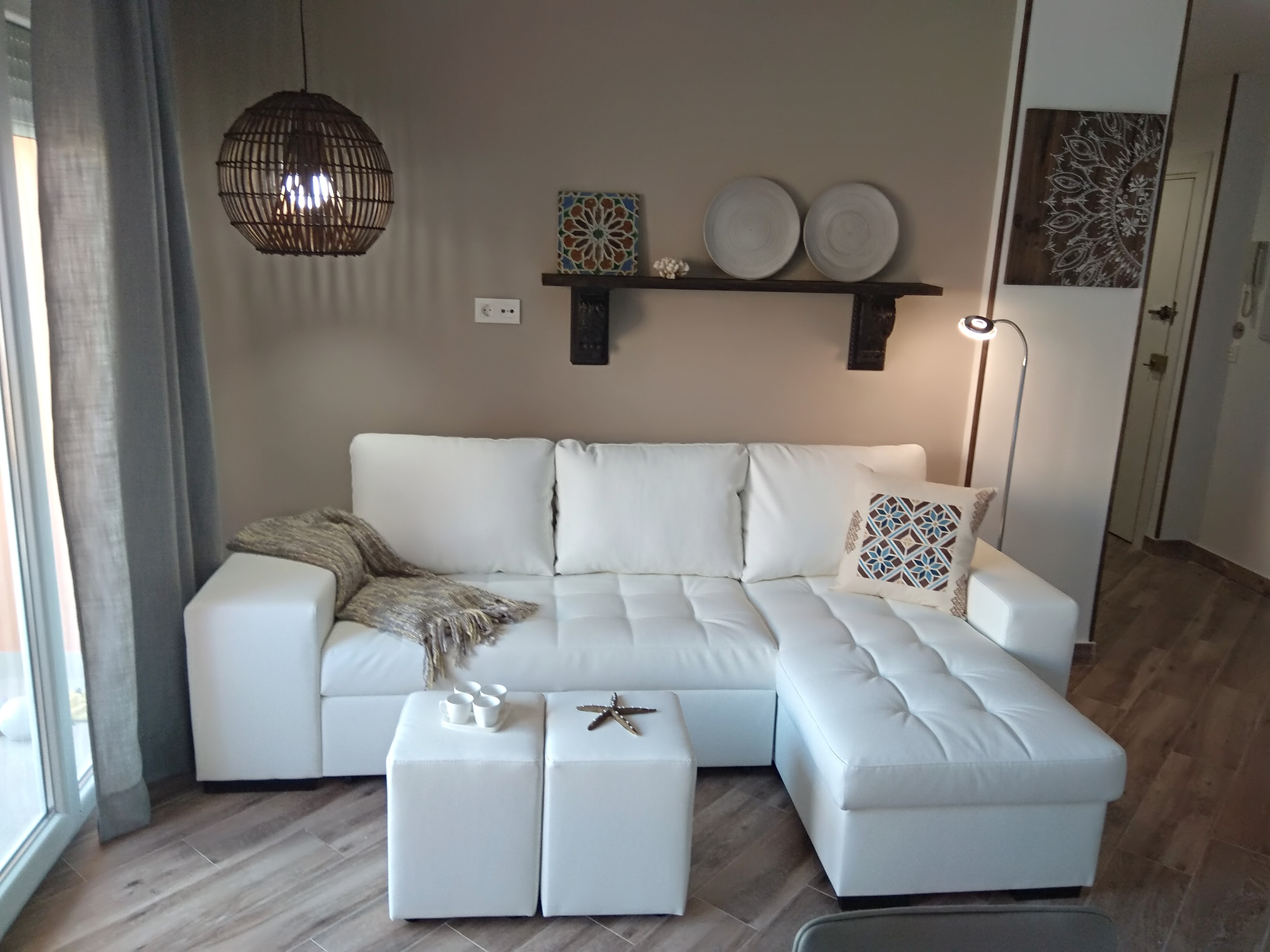 Apartment 100 meters from the beach with wifi