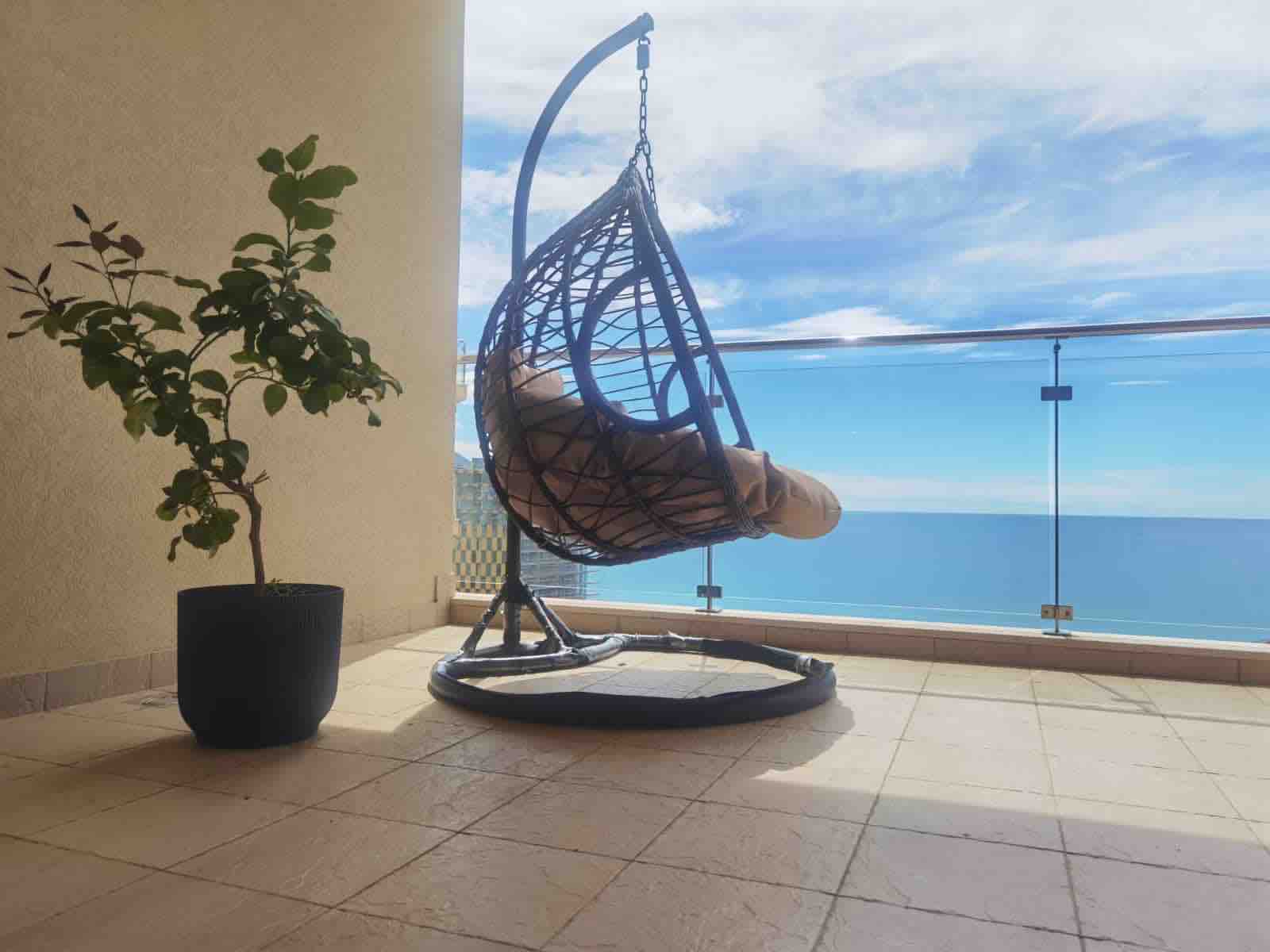 Studio with swimming pool, sea and S.Stefan views