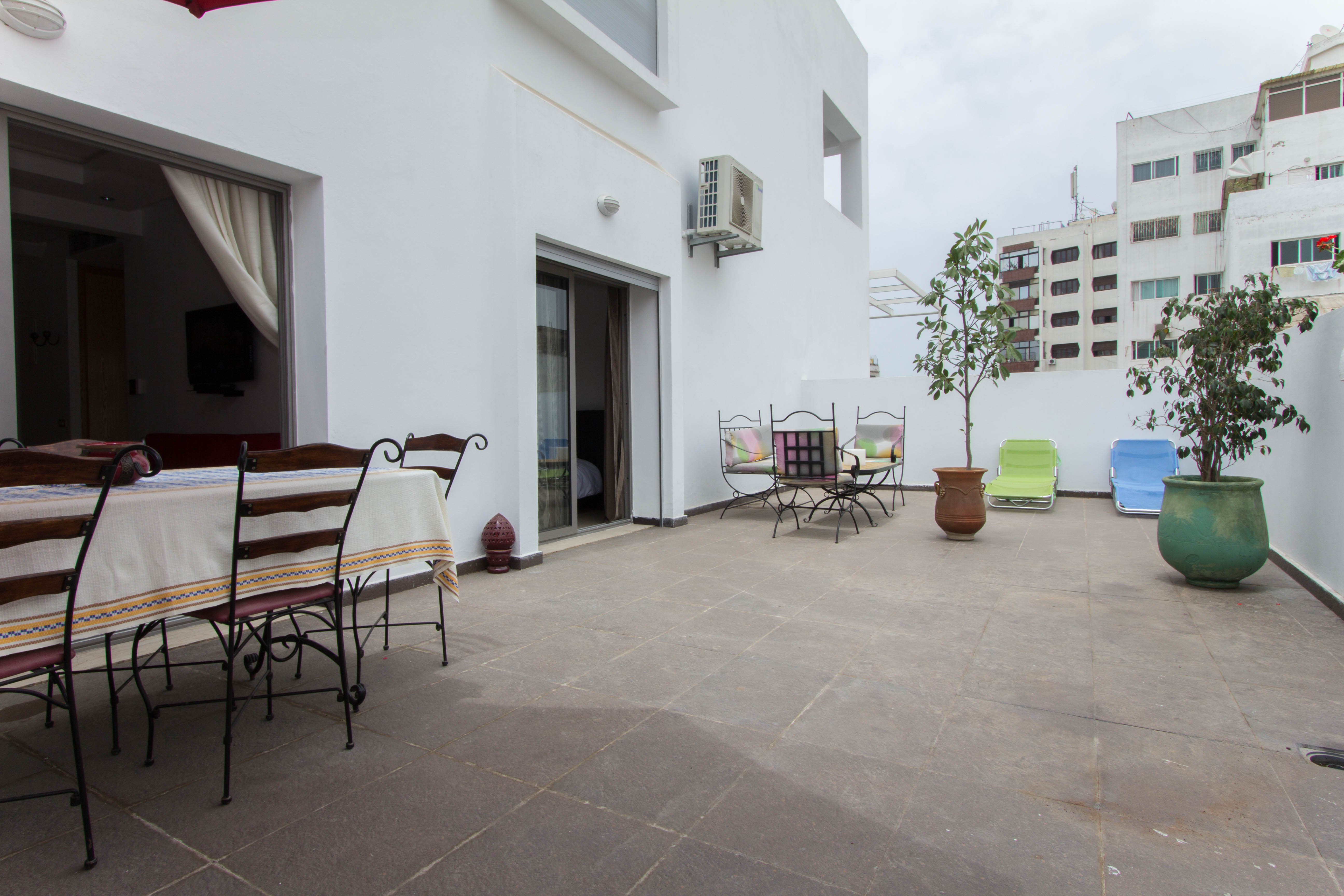 Apartment with 50m² of terrace Apartments for Rent in Casablanca