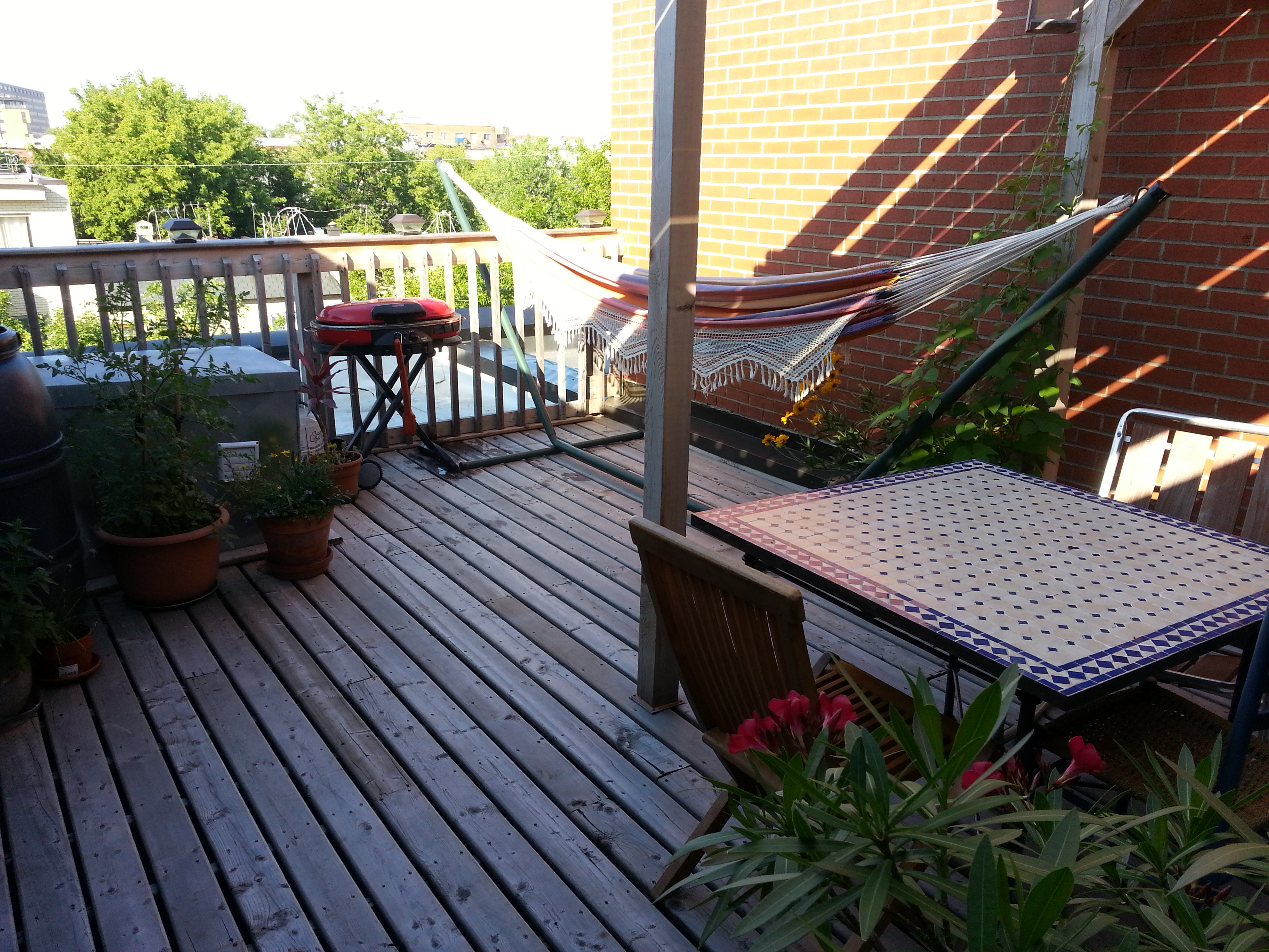 Condo with Parking and Terrace - 6 months minimum in Rosemont-La Petite-Patrie, Montreal