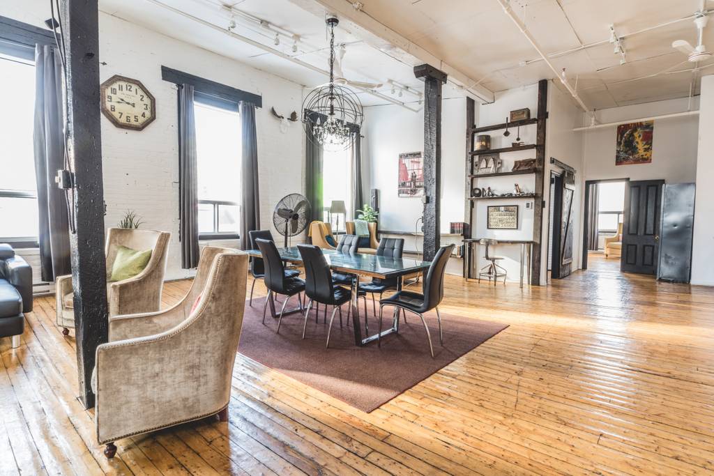 2000 sq. Penthouse Industrielle Loft