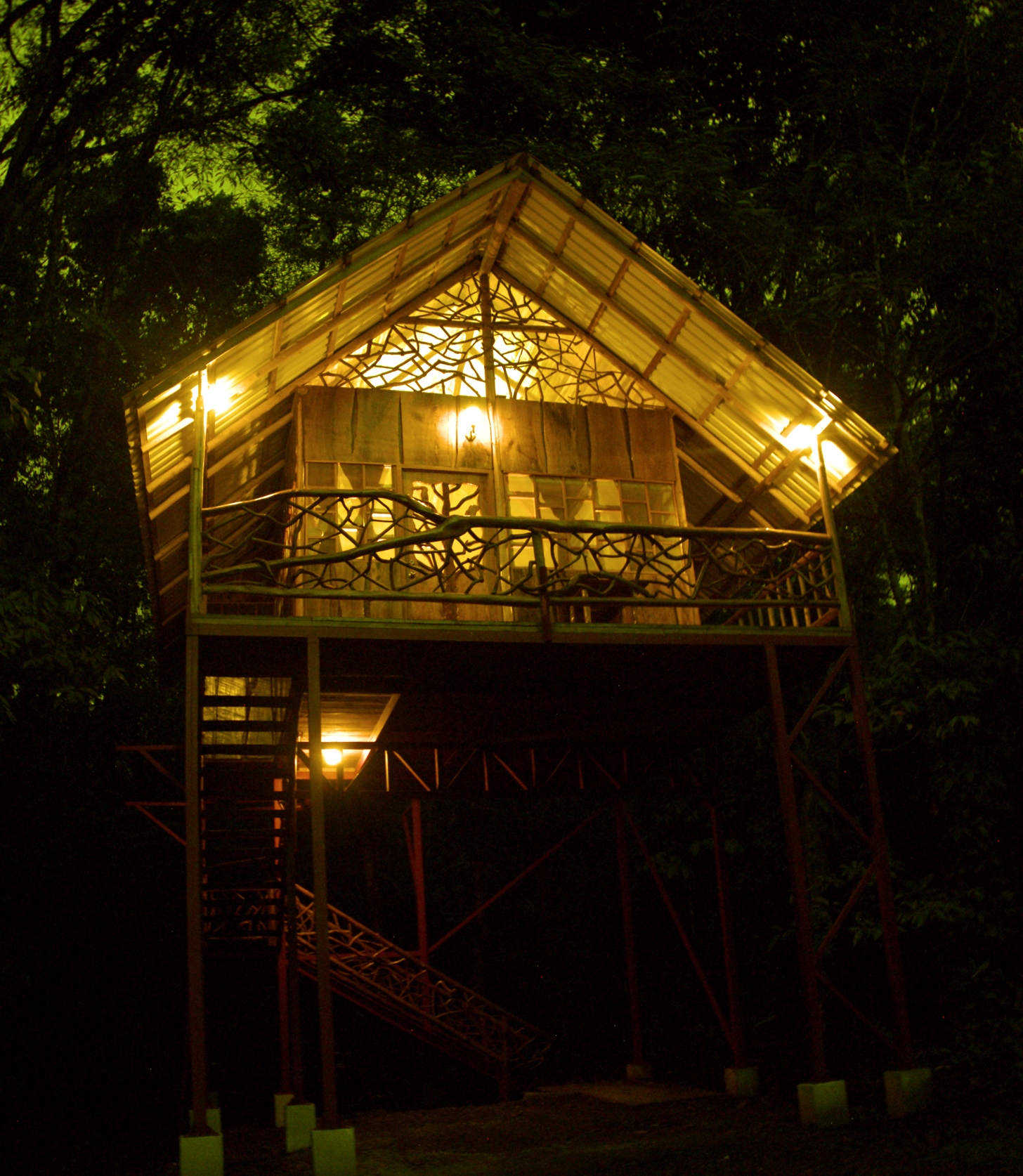 Magical Jungle Tree House with Hot Springs Treehouses for Rent in Cooper, Alajuela, Costa Rica
