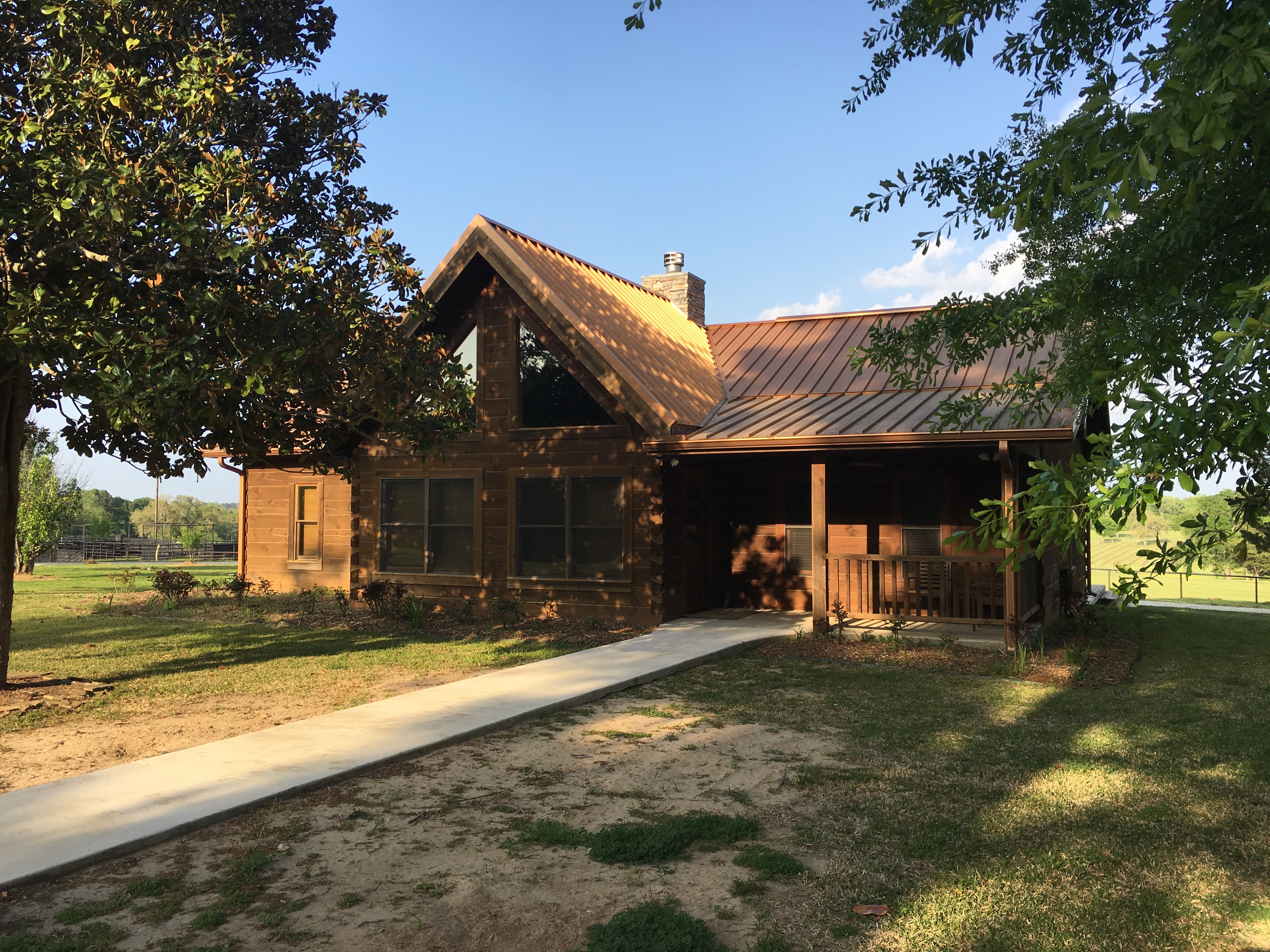 West Sandy Creek Guest House Log Cabin