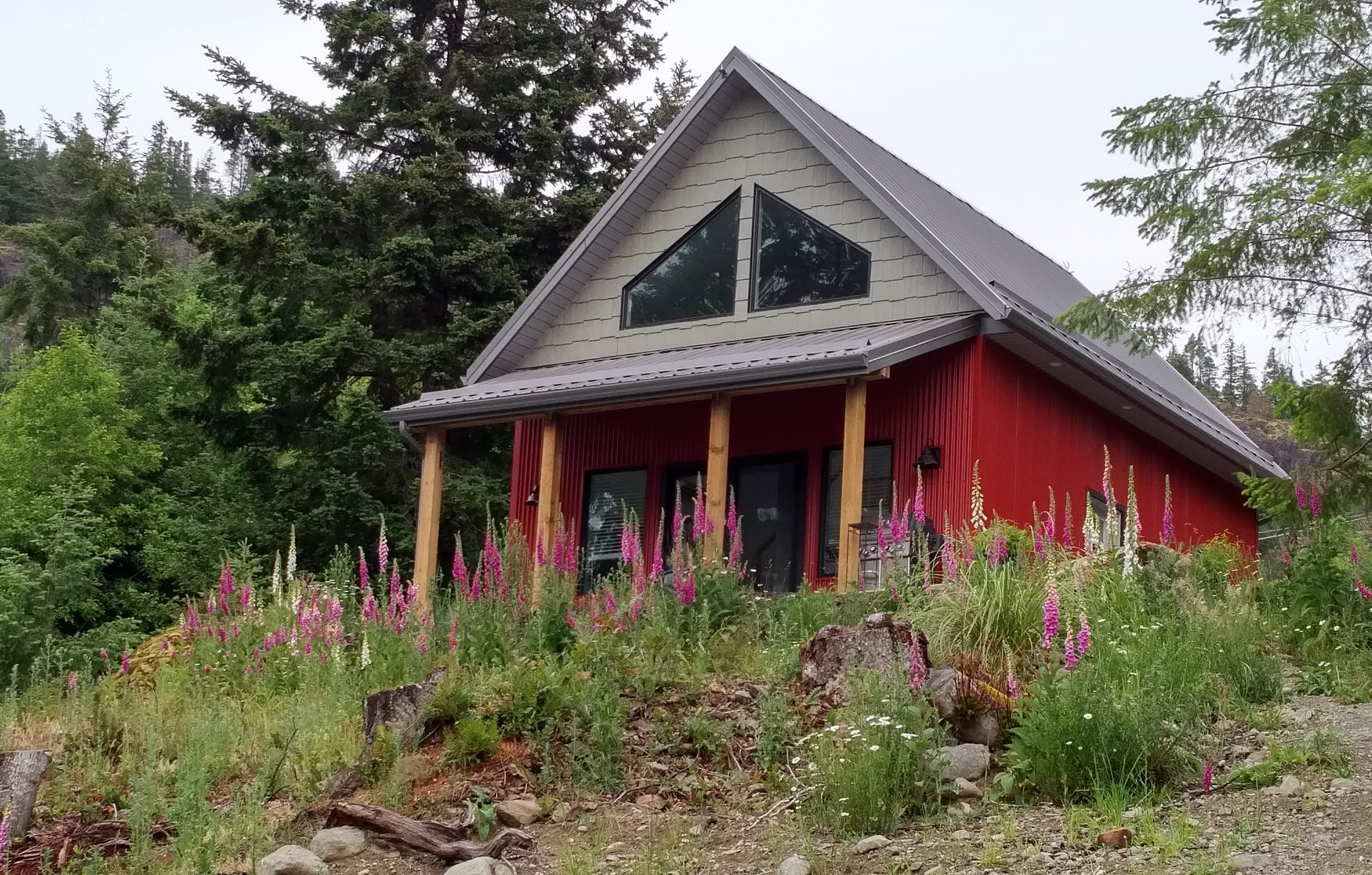 Whalebone Cove Cabin with ocean dock