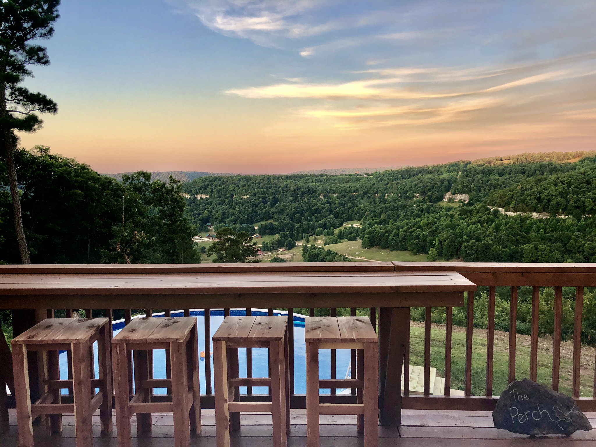The Perch Family CabinPool+Hot Tub with a view! Cabins for Rent in