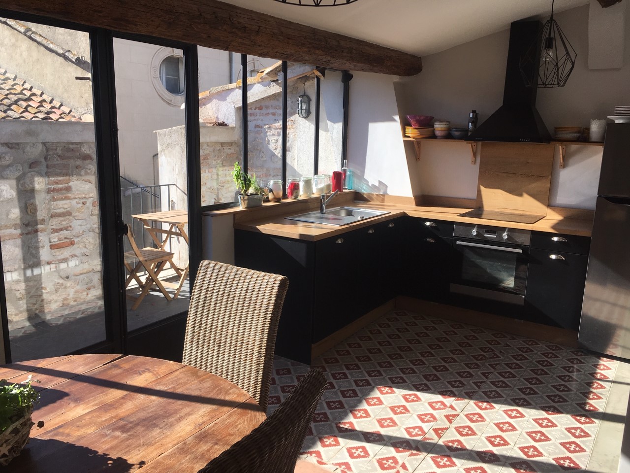 Authentic house rental in Torreilles village