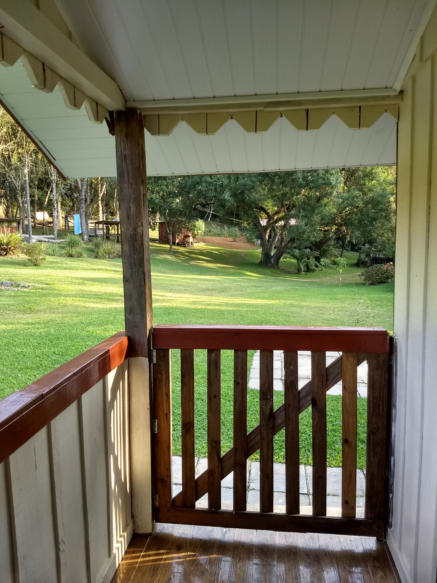 agora gazebo canopy on Enchanting Chalet In Forested Preservation Area Farm Stays For Rent In Piraquara Parana Brazil