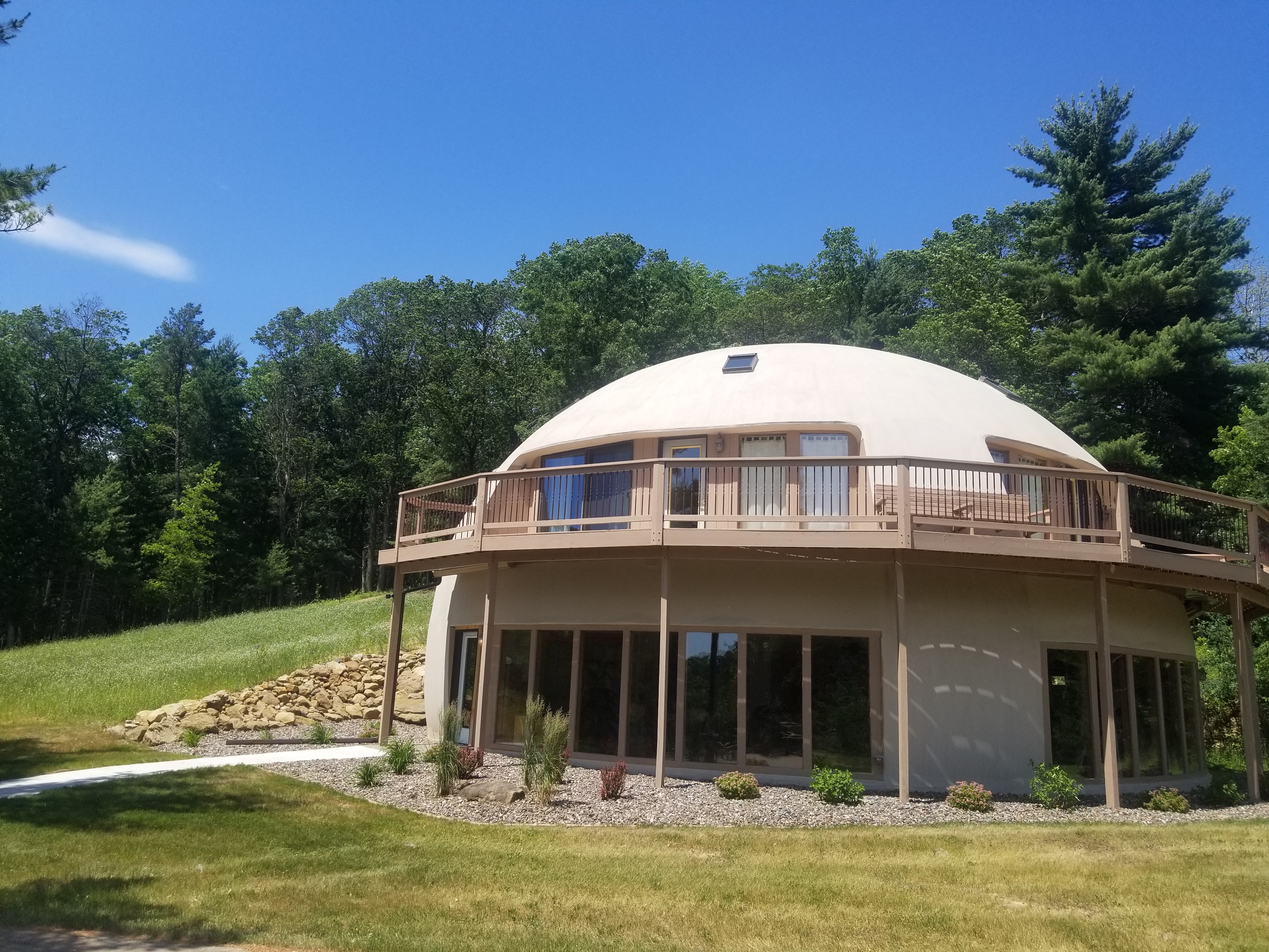 Turtles Landing Dome Home, Riverside on 322 Acres!