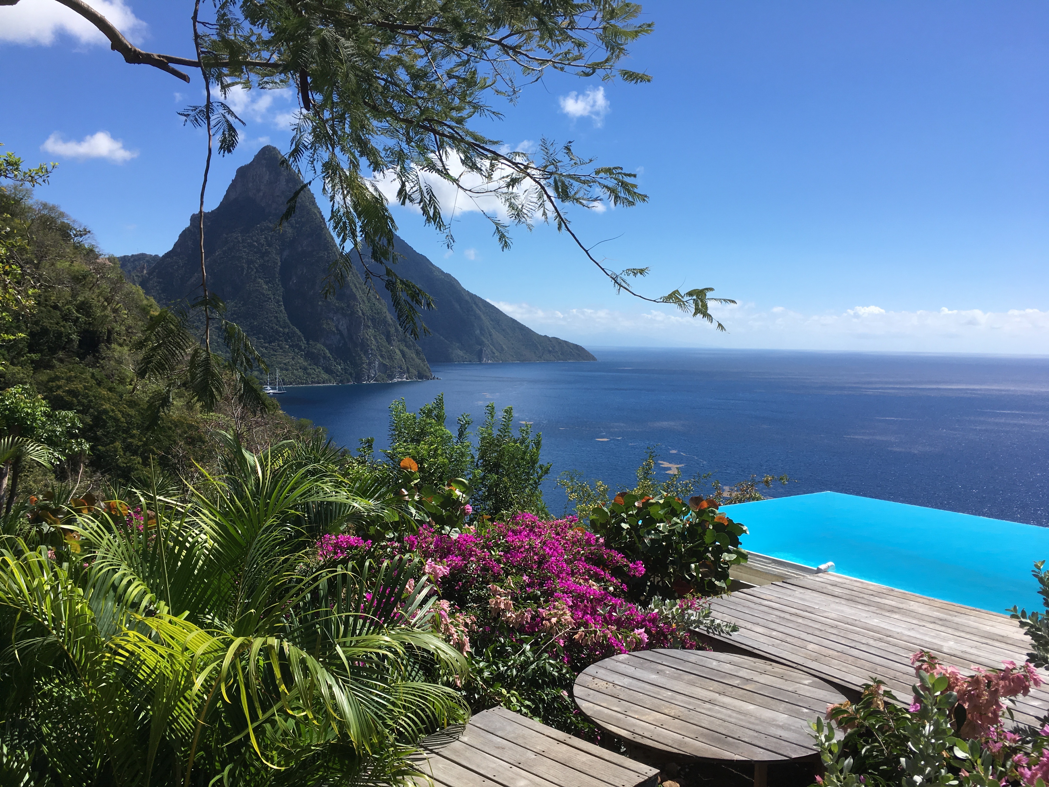 Large eco lux villa Cosmos St Lucia, Pitons view