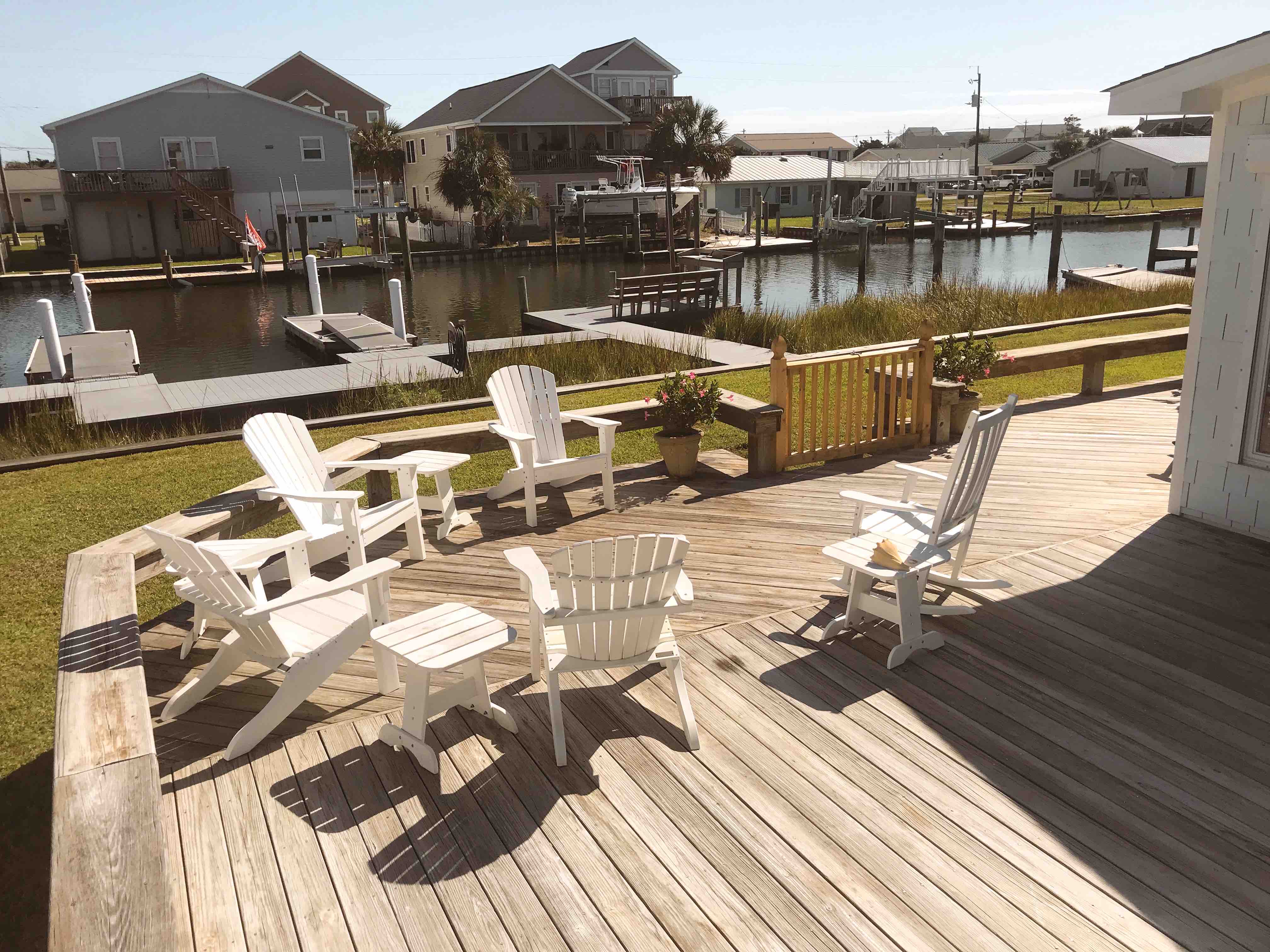 Deep Water Canal (Floating Docks) Houses for Rent in Atlantic Beach