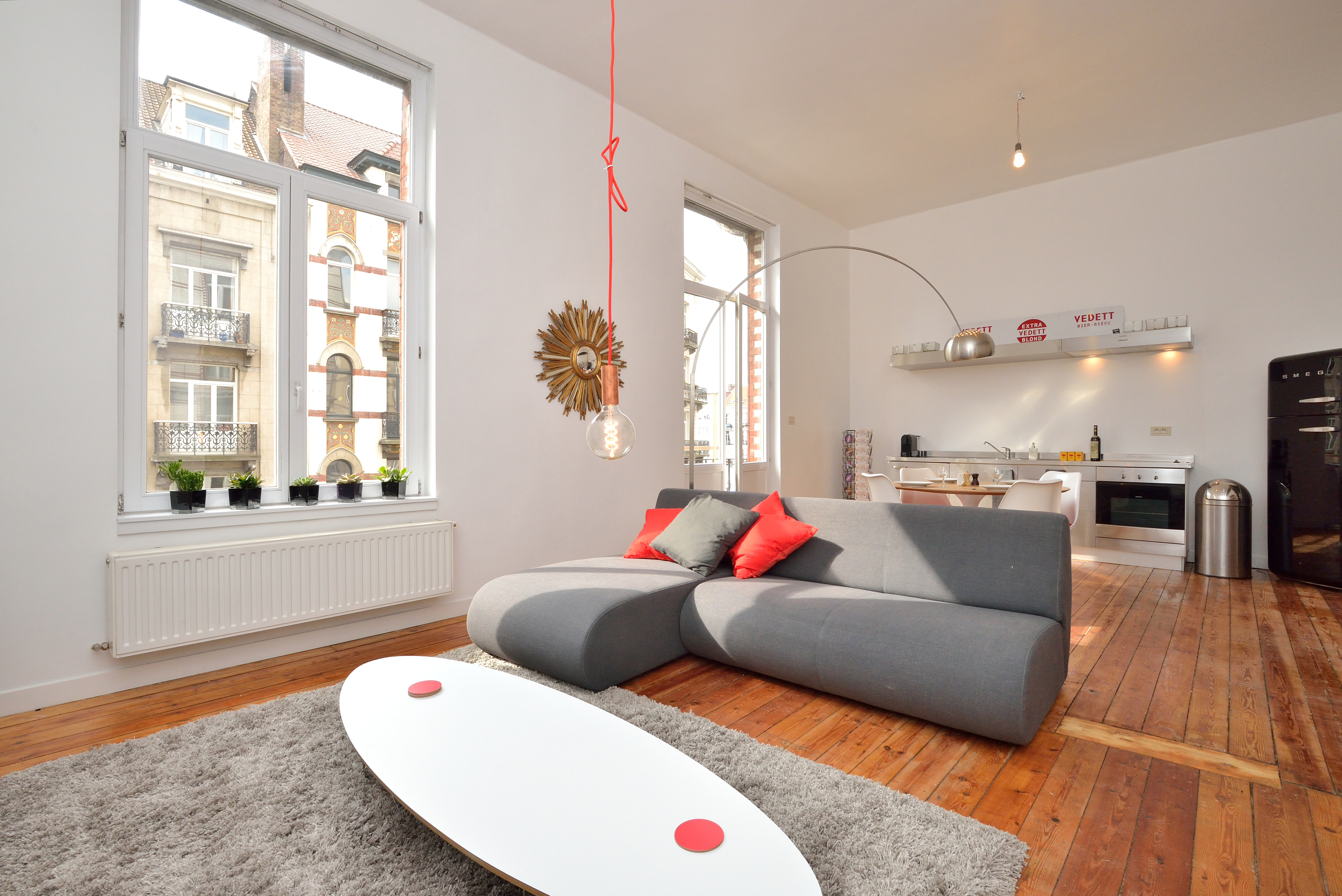City center, sunny & spacious 2 bedroom apartment in Bruxelles, Brussels