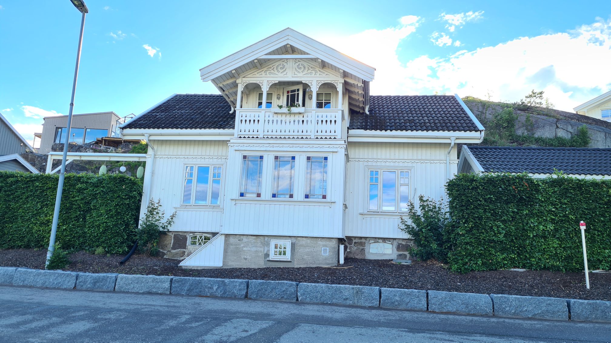 Charming Swiss villa near Teie on Nøtterøy.