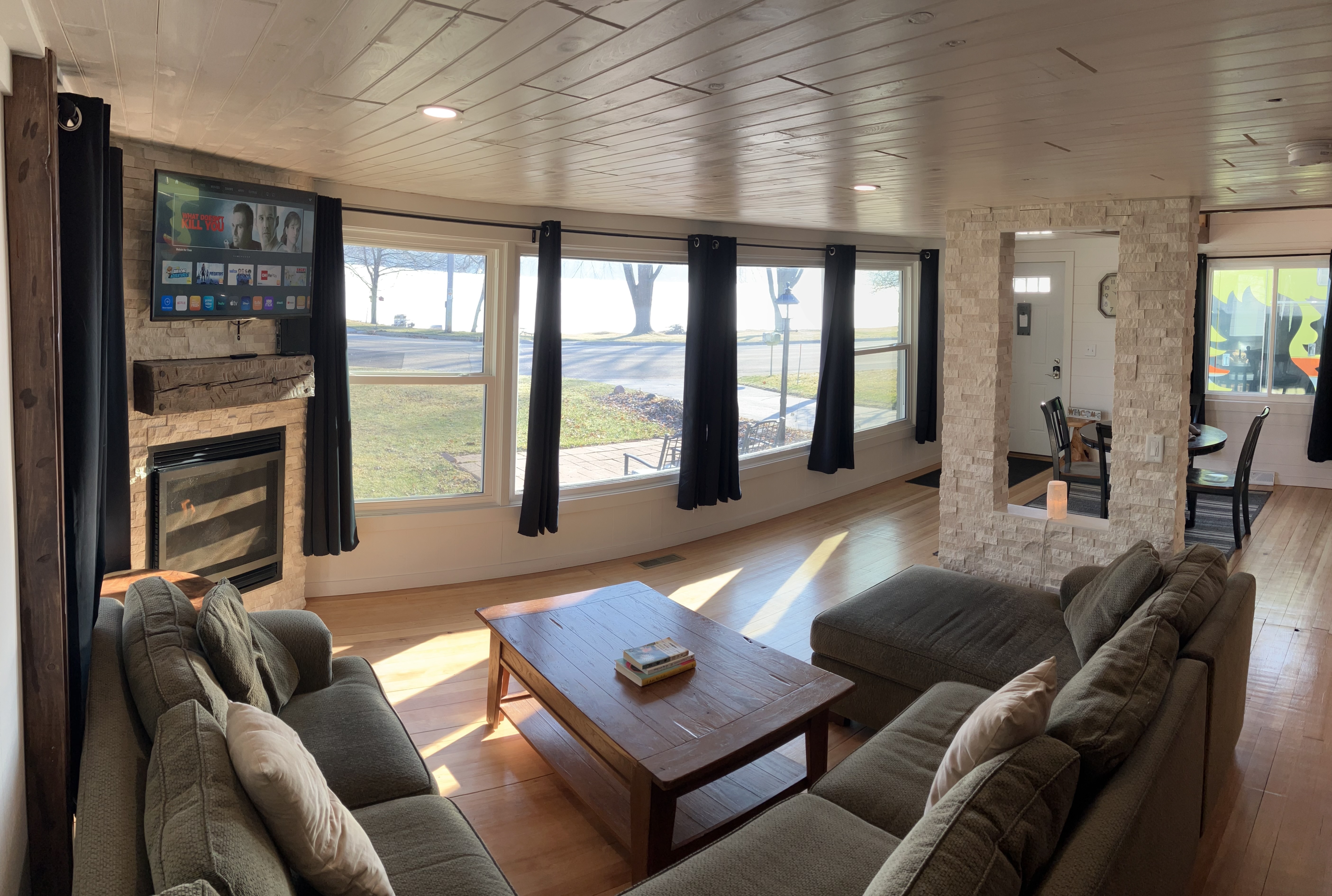 CAPE RANDOM, NEWFOUNDLAND, CANADA - Bedroom in cabin, Random